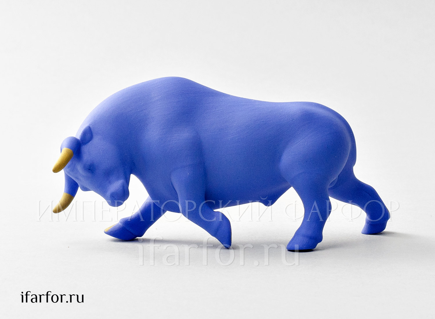 Скульптура «Коррида» Форма: Коррида. Бисквитный фарфор. 136 x 55 x 67 мм.