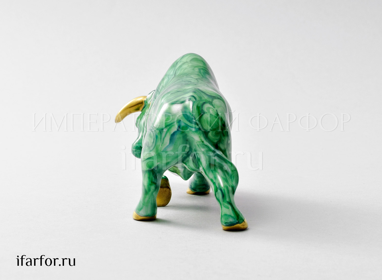 Скульптура «Коррида» Форма: Коррида. Мягкий фарфор. 136 x 55 x 67 мм.