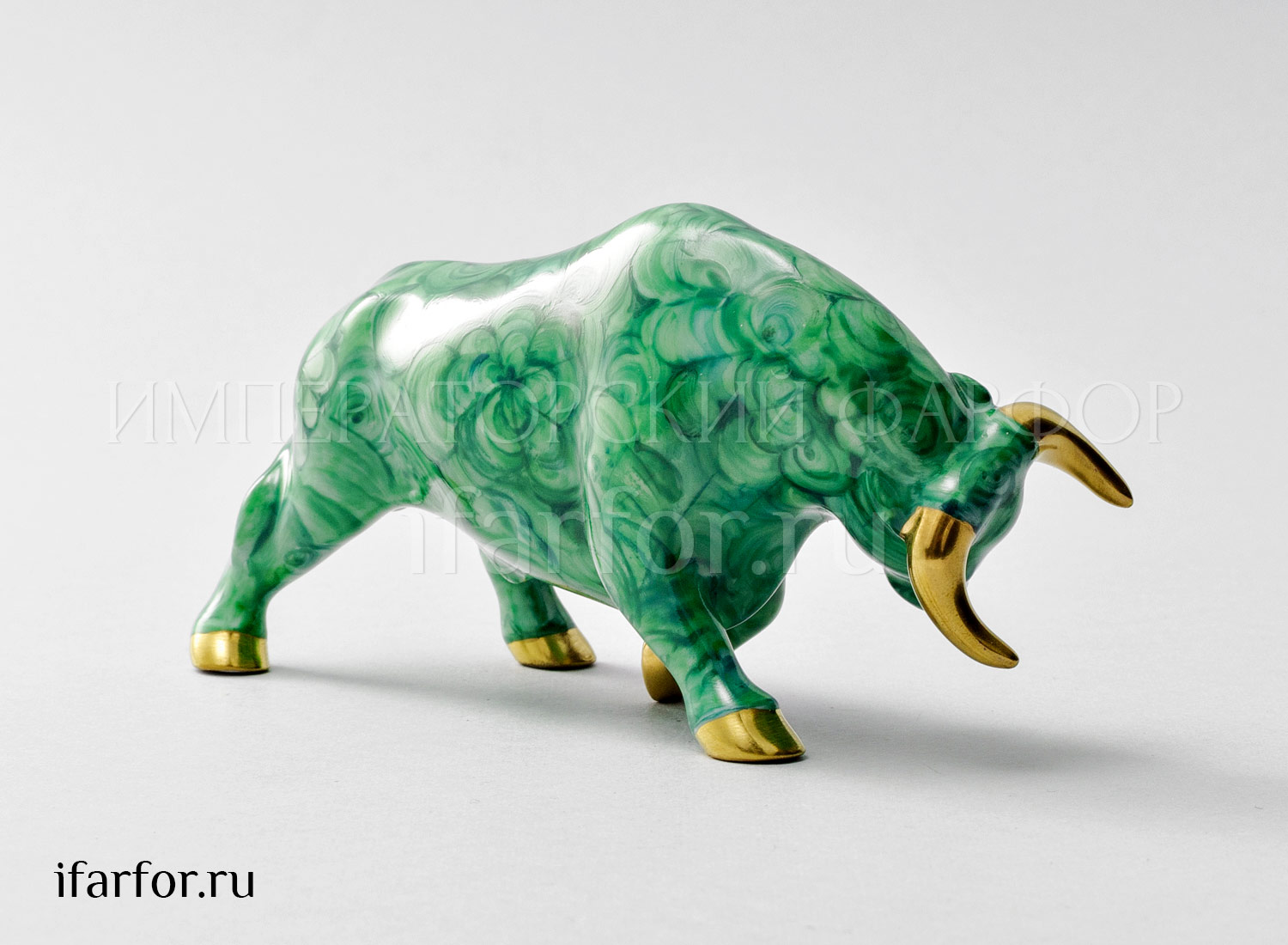 Скульптура «Коррида» Форма: Коррида. Мягкий фарфор. 136 x 55 x 67 мм.