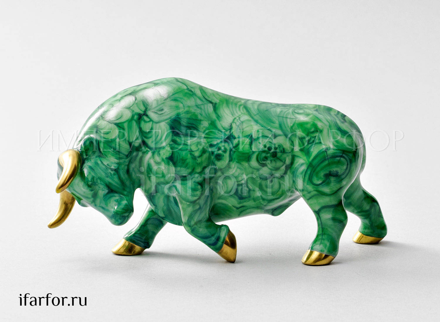 Скульптура «Коррида» Форма: Коррида. Мягкий фарфор. 136 x 55 x 67 мм.