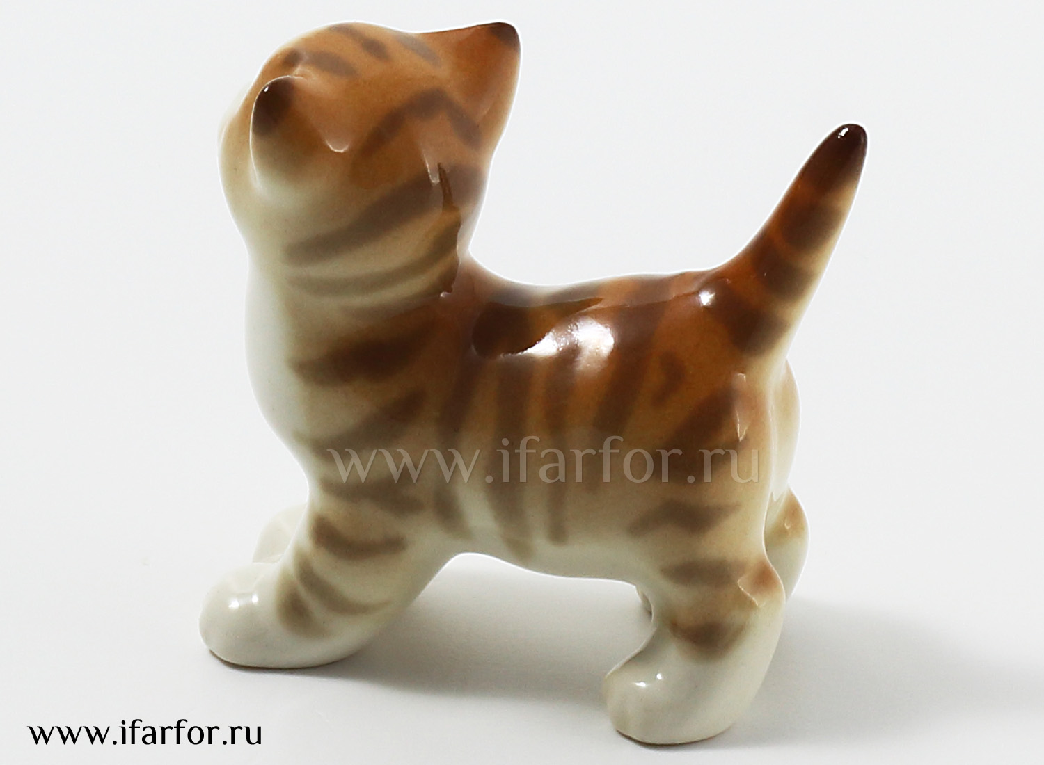 Скульптура «Котенок Фимка» Форма: Котенок Фимка. Мягкий фарфор. 60 мм.