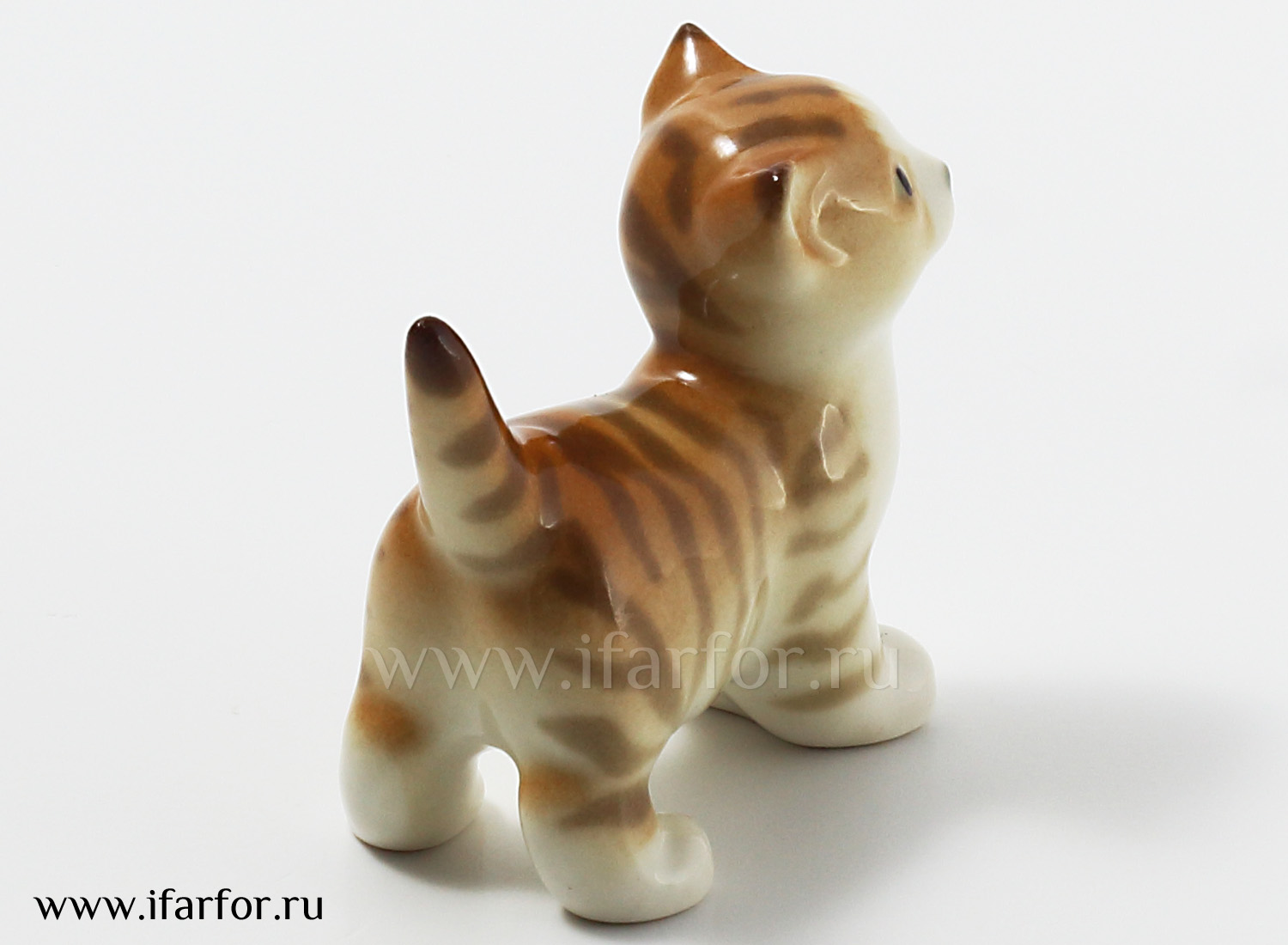 Скульптура «Котенок Фимка» Форма: Котенок Фимка. Мягкий фарфор. 60 мм.