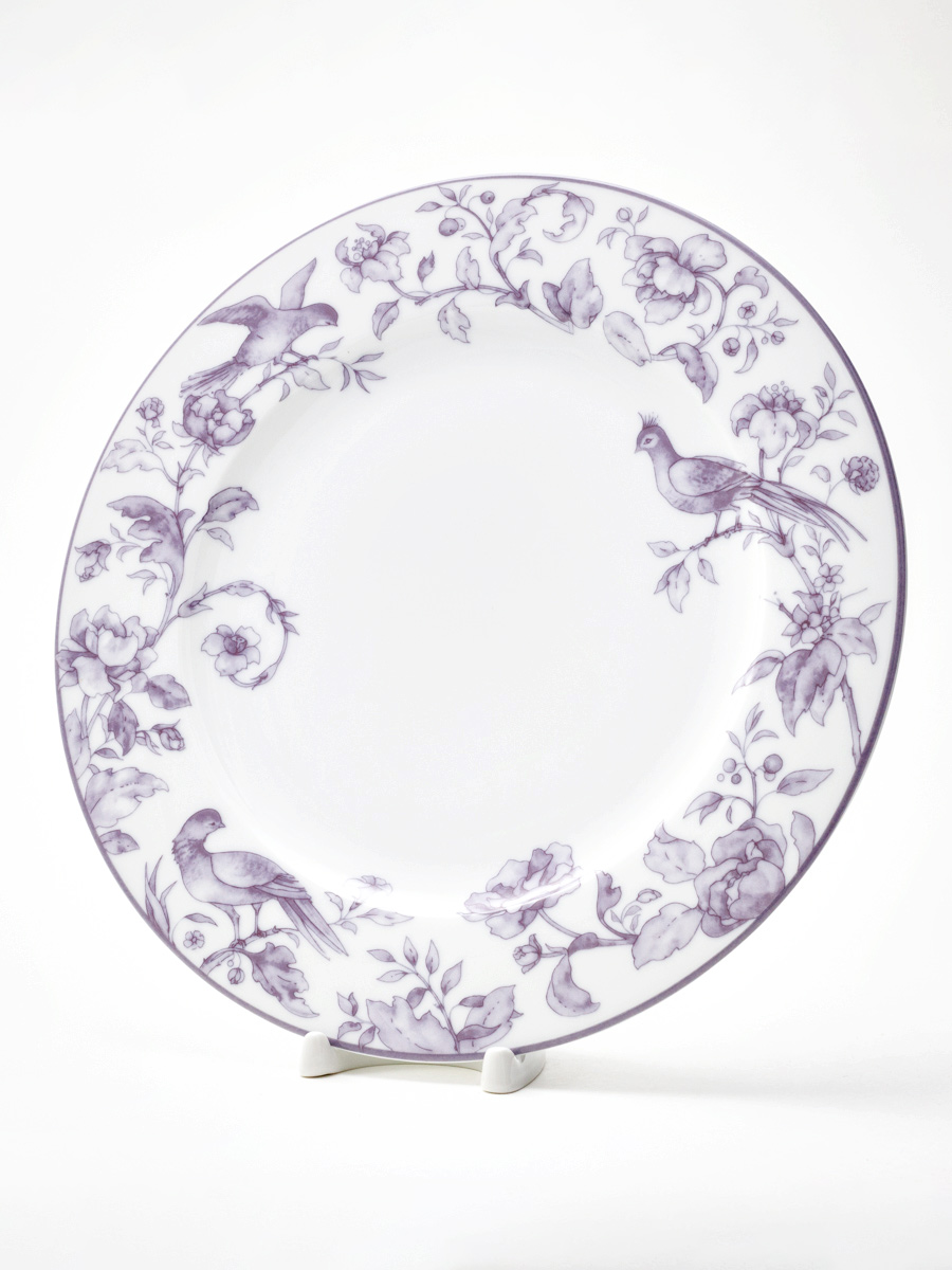 Тарелка мелкая «Monplaisir Violet Монплезир фиолетовый» Твердый фарфор. 270 мм.