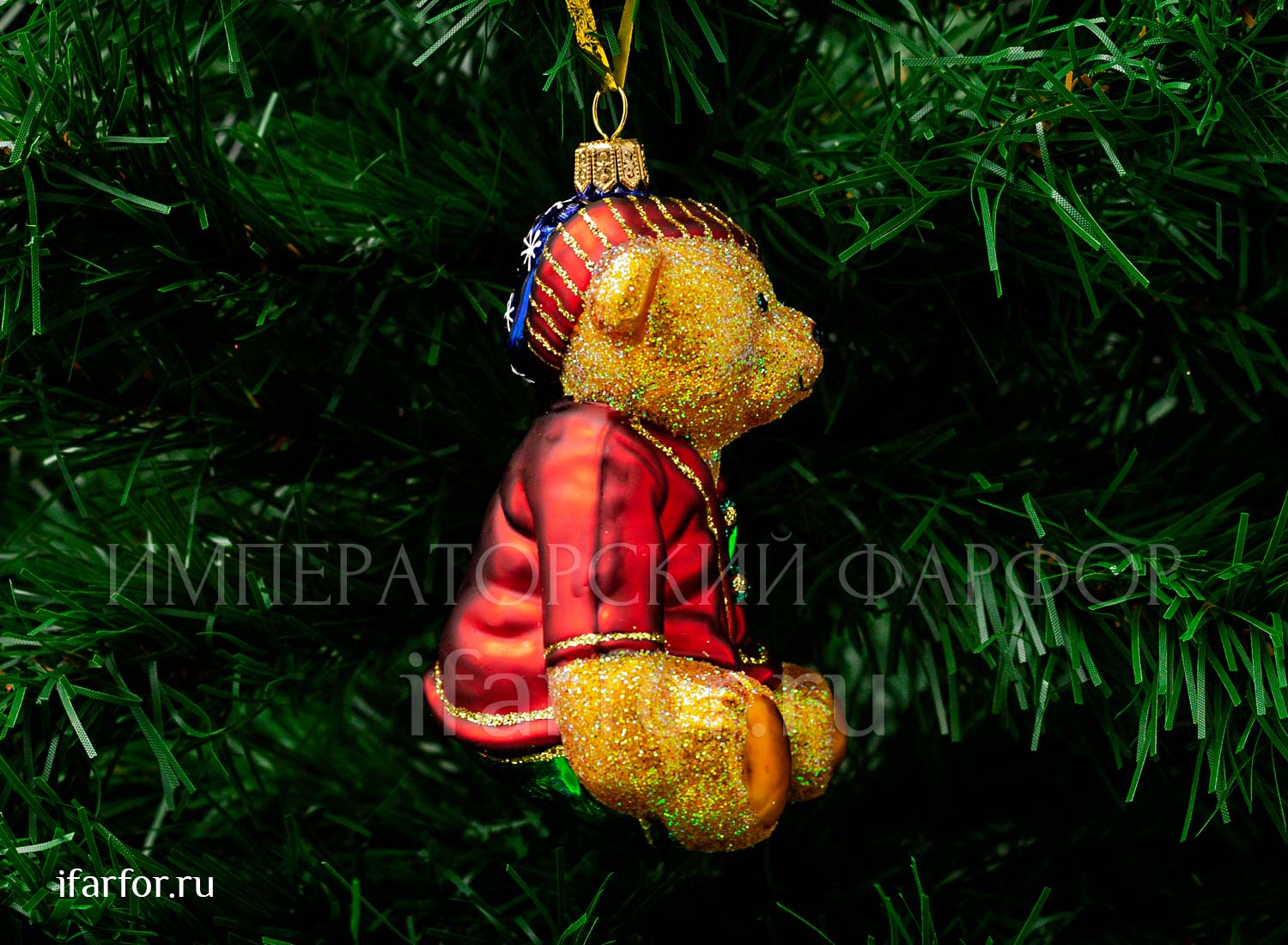 Елочная игрушка «Мишка Тедди»