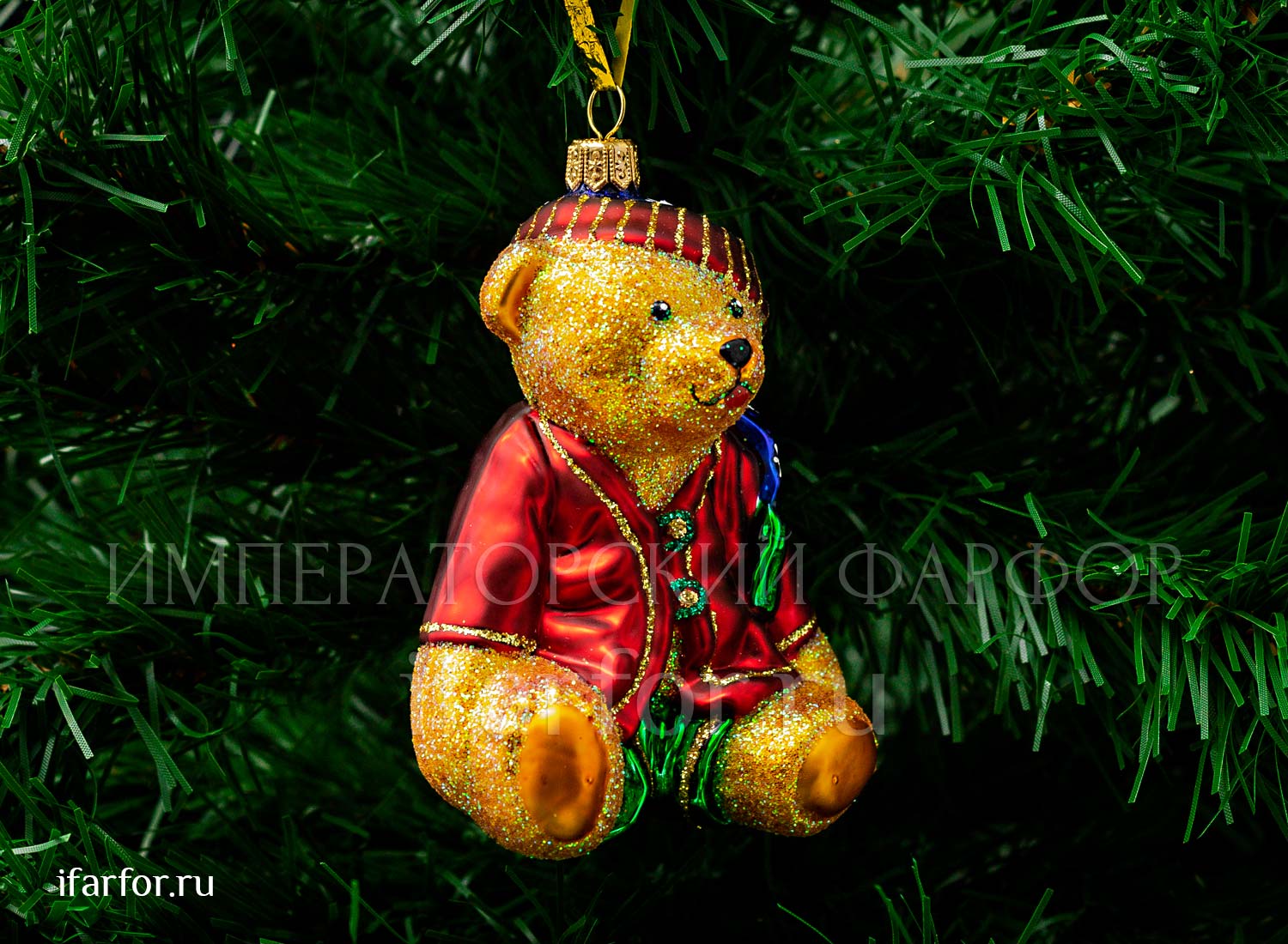 Елочная игрушка «Мишка Тедди»