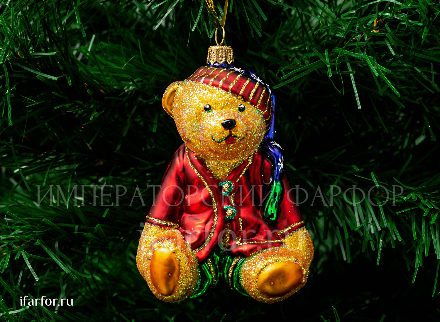 Елочная игрушка «Мишка Тедди»