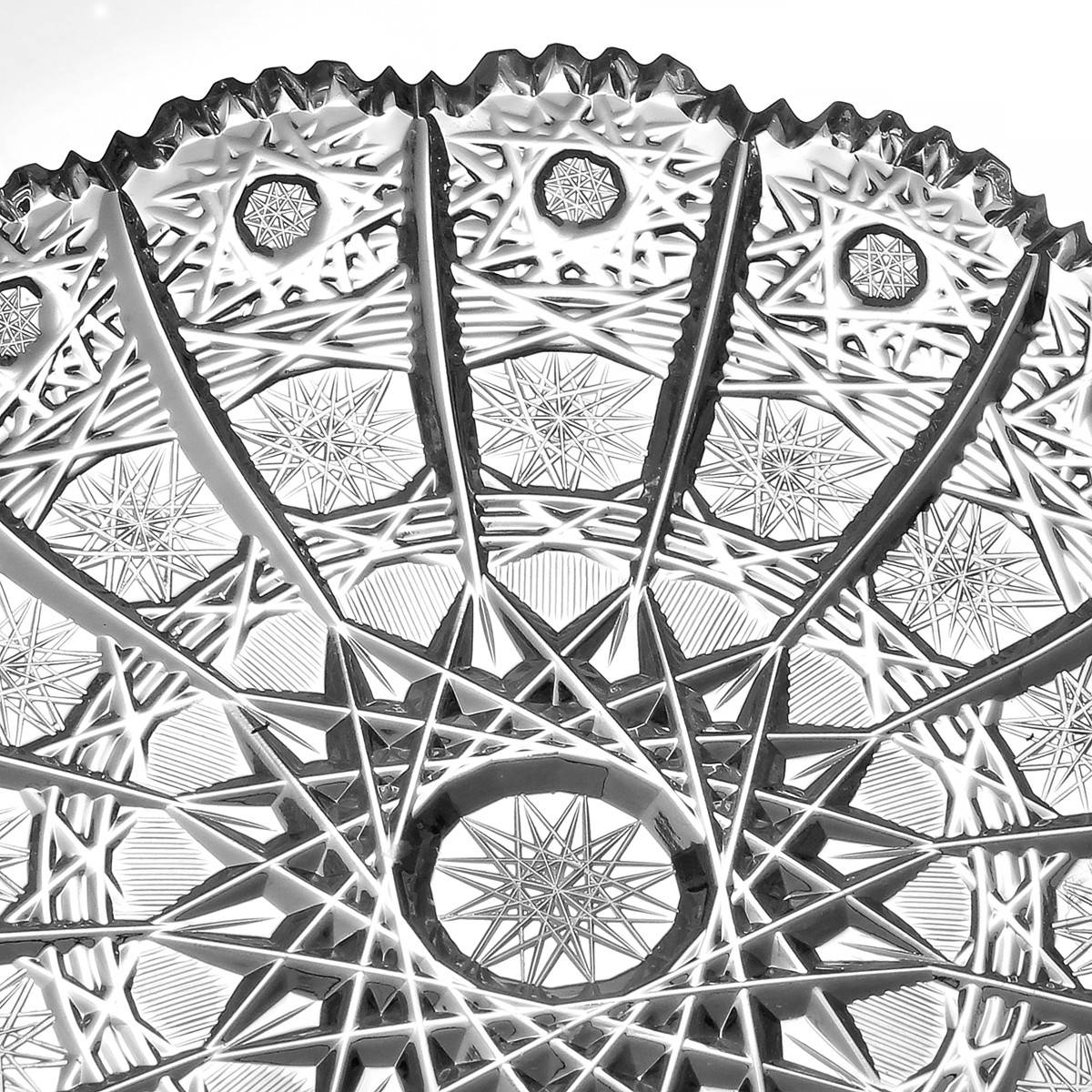 Розетка «Прозрачный» Хрусталь. 140 мм.