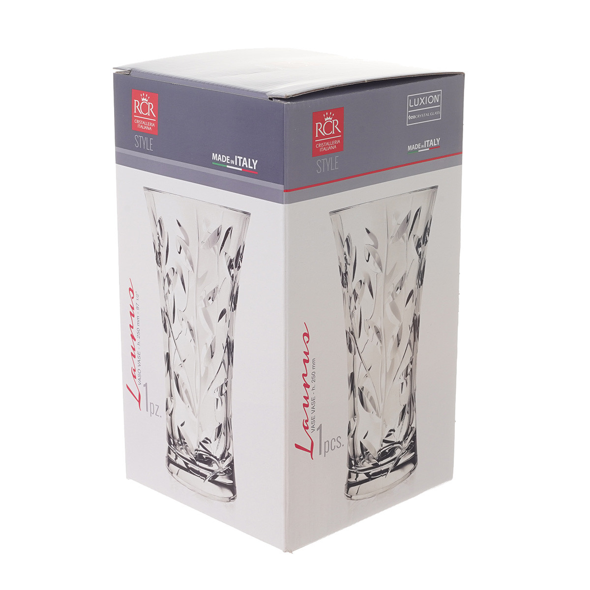 Ваза для цветов «Laurus» Форма: Laurus. Стекло. 250 мм.