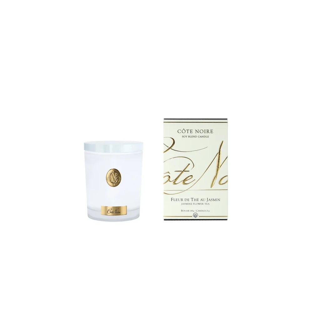 Свеча ароматическая «Jasmine Flower Tea» Форма: Jasmine Flower Tea. Хрусталь. 80 x 125 мм.