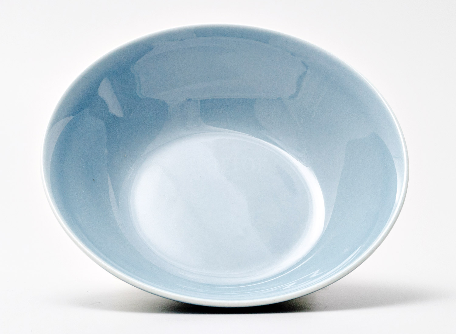 Салатник «Акварель (голубой)»