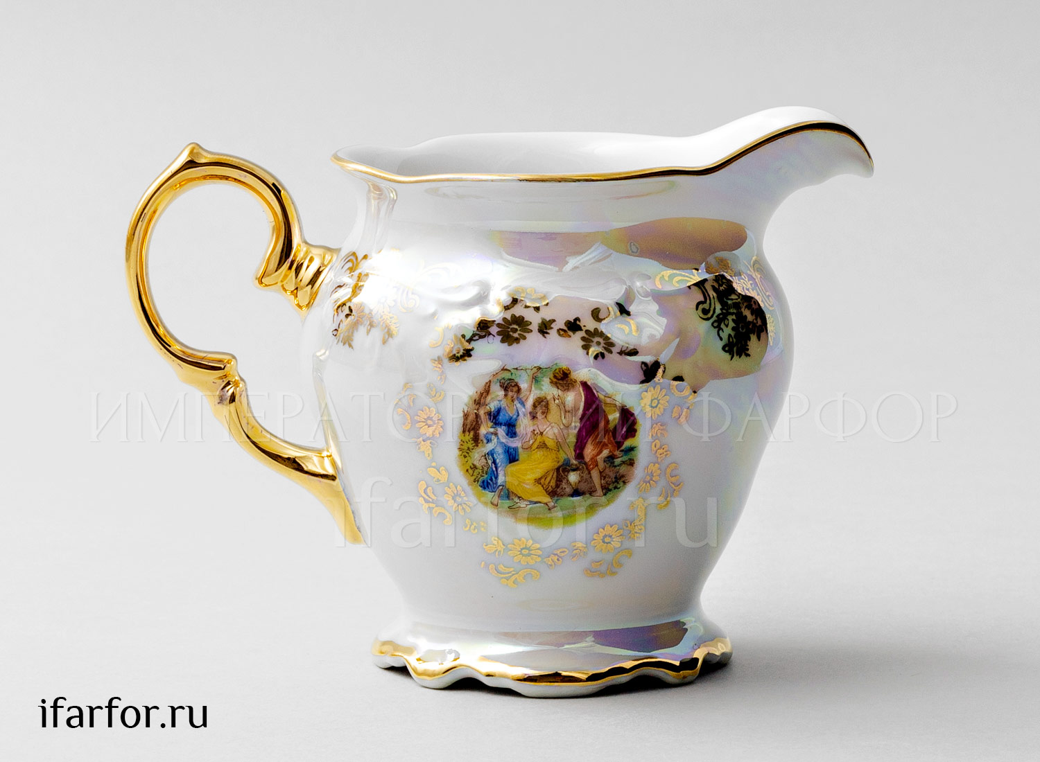 Сливочник «Мадонна Перламутр» Форма: Фредерика Carlsbad. Фарфор. 300 мл.