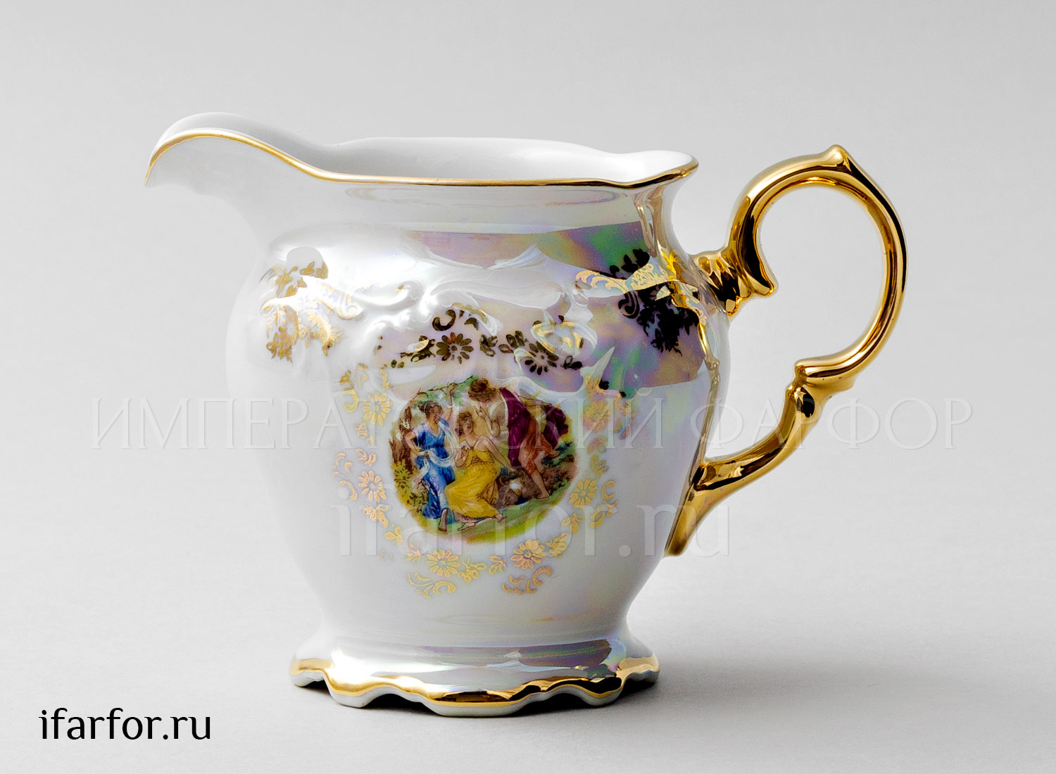 Сливочник «Мадонна Перламутр» Форма: Фредерика Carlsbad. Фарфор. 300 мл.