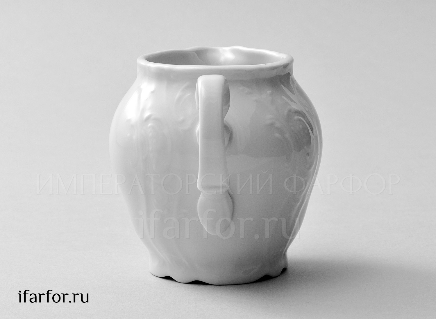 Сливочник «Бернадотт Недекорированный» Форма: Бернадотт. Фарфор. 250 мл.