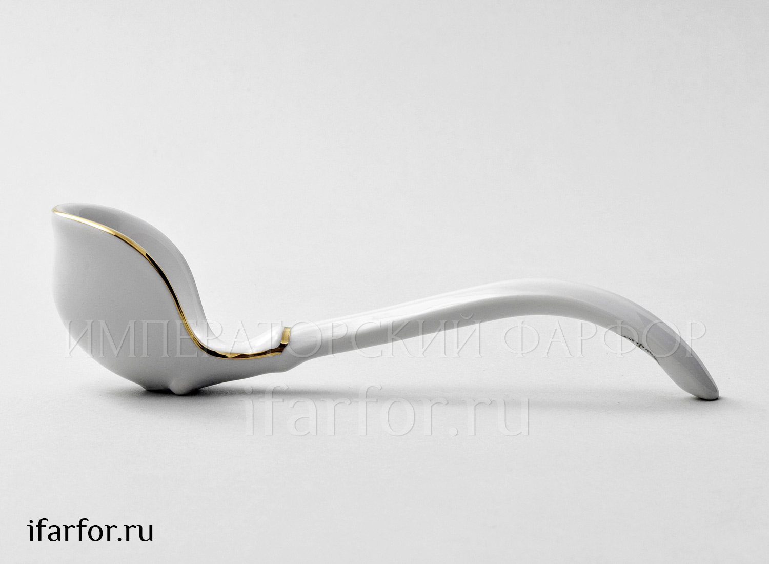 Ложка для соуса «Корона Полевой цветок» Форма: Корона. Фарфор. 180 мм.