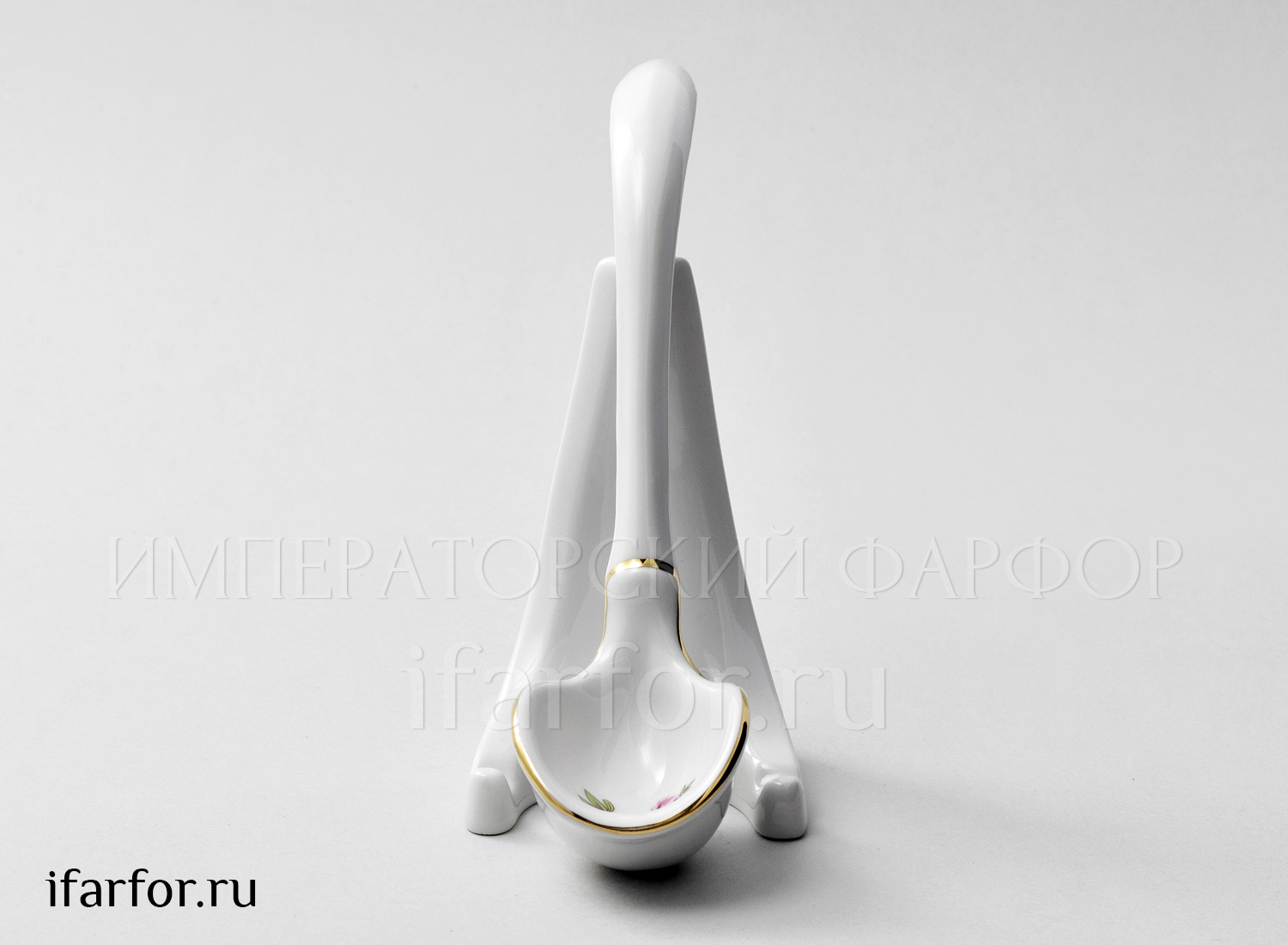 Ложка для соуса «Корона Полевой цветок» Форма: Корона. Фарфор. 180 мм.