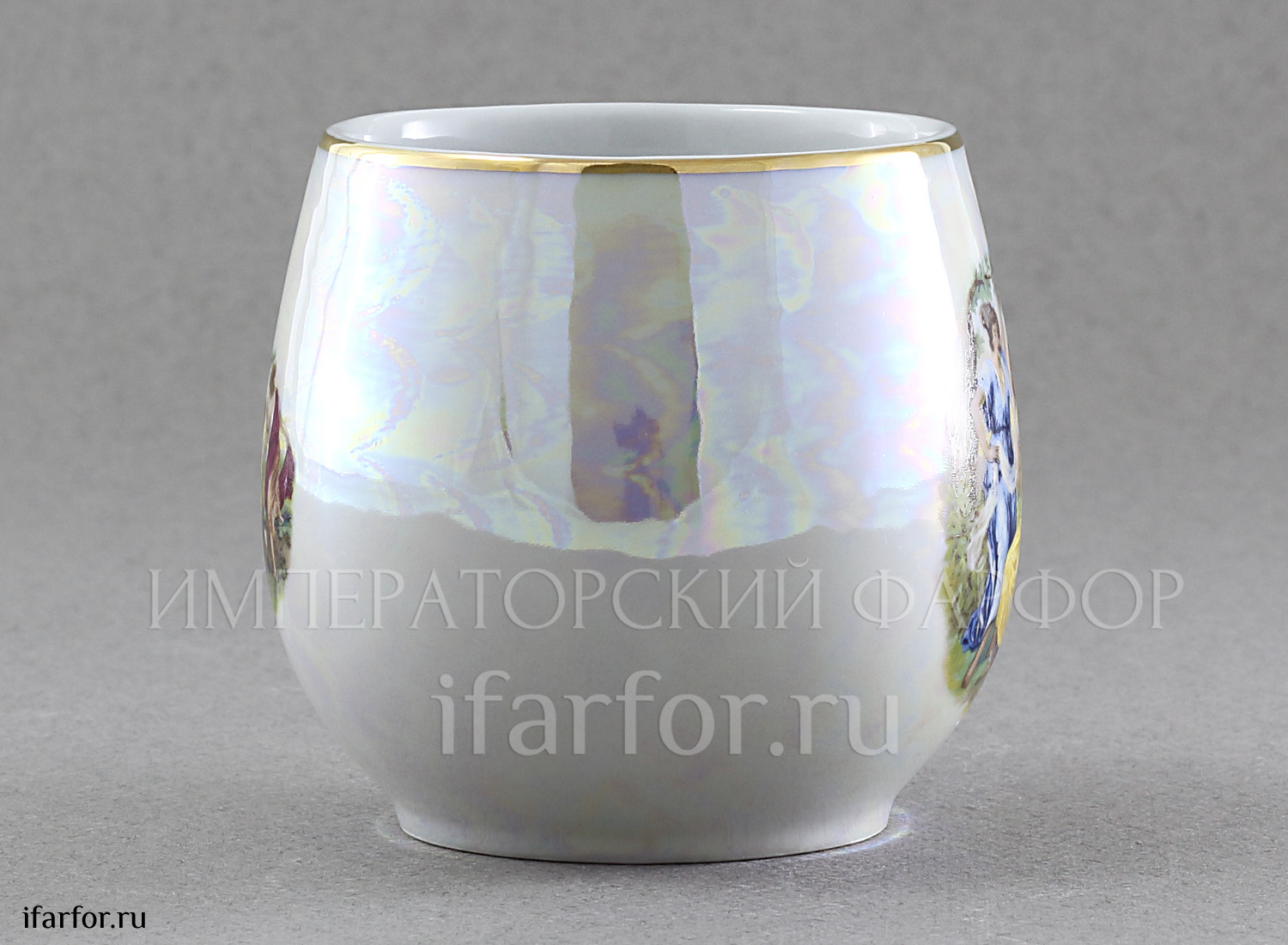 Кружка «Мадонна» Форма: Бочка. Фарфор. 300 мл.