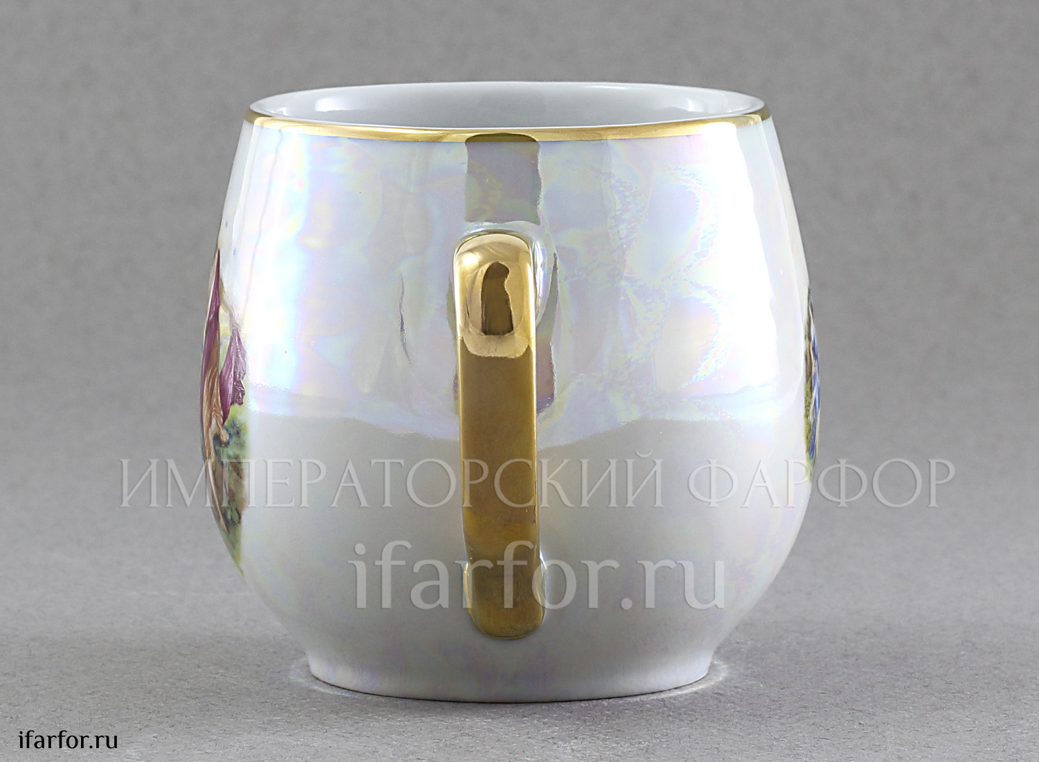 Кружка «Мадонна» Форма: Бочка. Фарфор. 300 мл.