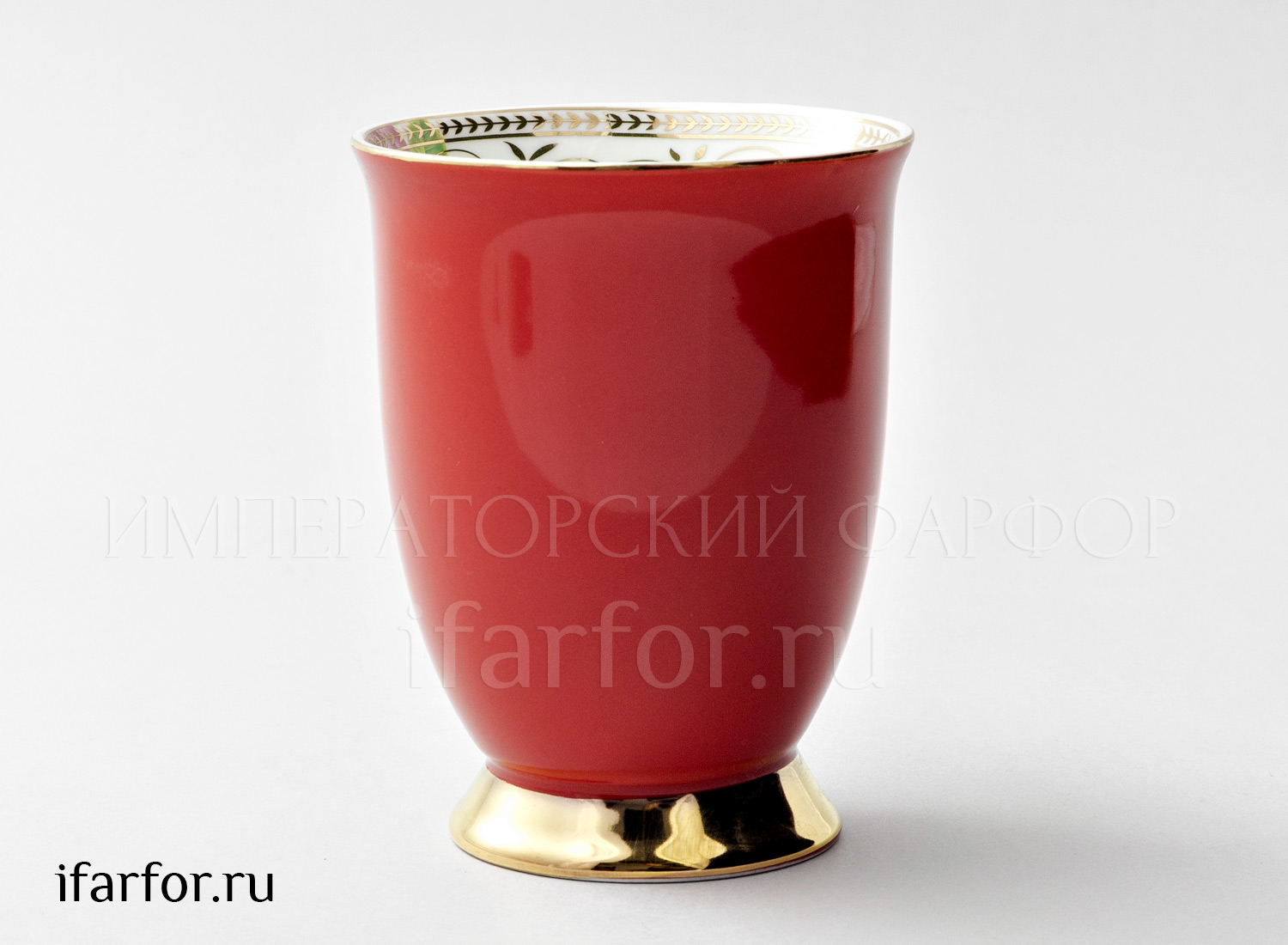 Кружка «Радуга Красный» Форма: Royal Classics. Фарфор. 325 мл.