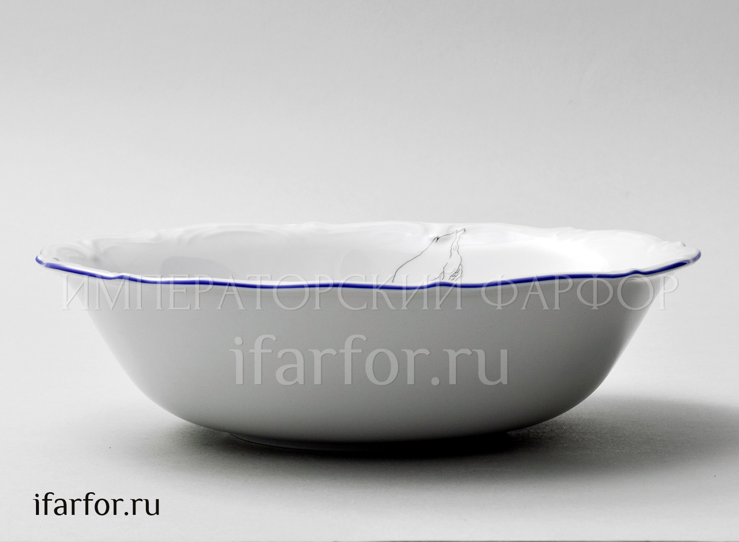 Салатник «Гуси» Форма: Repast. Фарфор. 230 мм.
