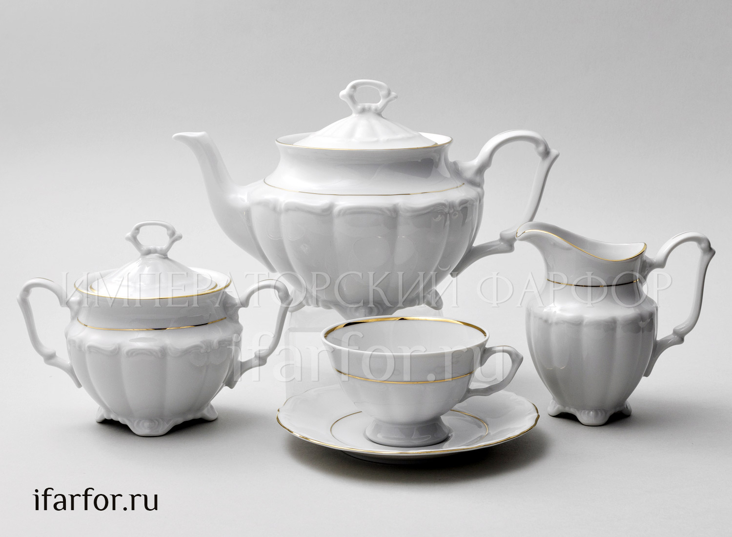 Сервиз чайный «Классика» 6/15 Форма: Repast. Фарфор