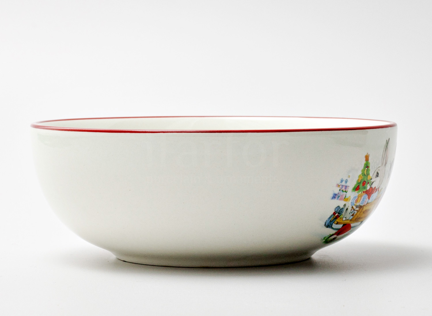 Миска «С Новым годом» Форма: Repast. Керамика. 165 x 60 мм.