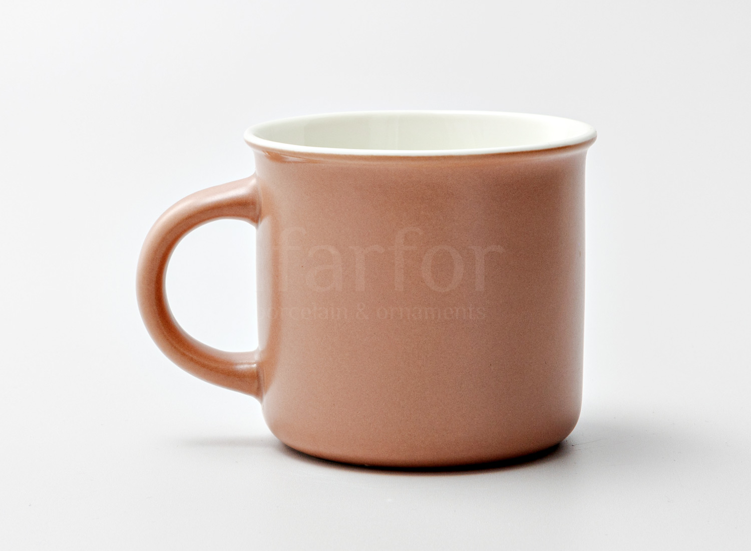 Кружка «Coffee Time розовая» Форма: Royal Classics. Керамика. 400 мл.