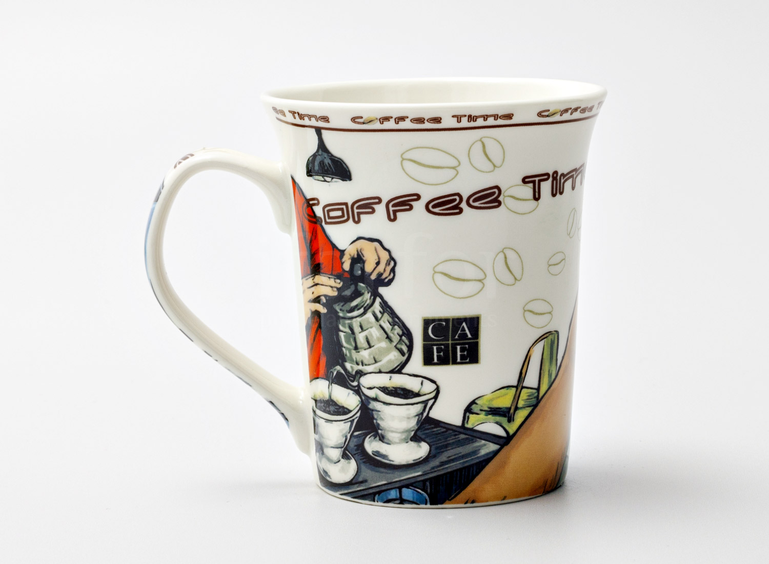 Кружка «Время пить кофе» Форма: Royal Classics. Керамика. 350 мл.