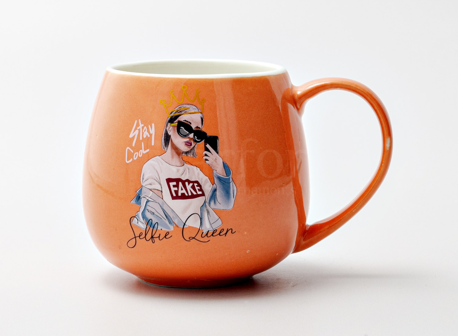 Кружка «Stay Cool» Форма: Royal Classics. Керамика. 400 мл.