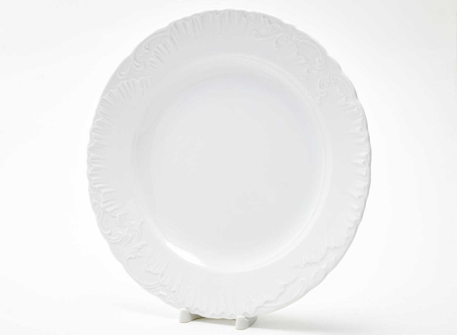 Блюдо круглое «Rococo» Форма: Repast. Фарфор. 290 мм.