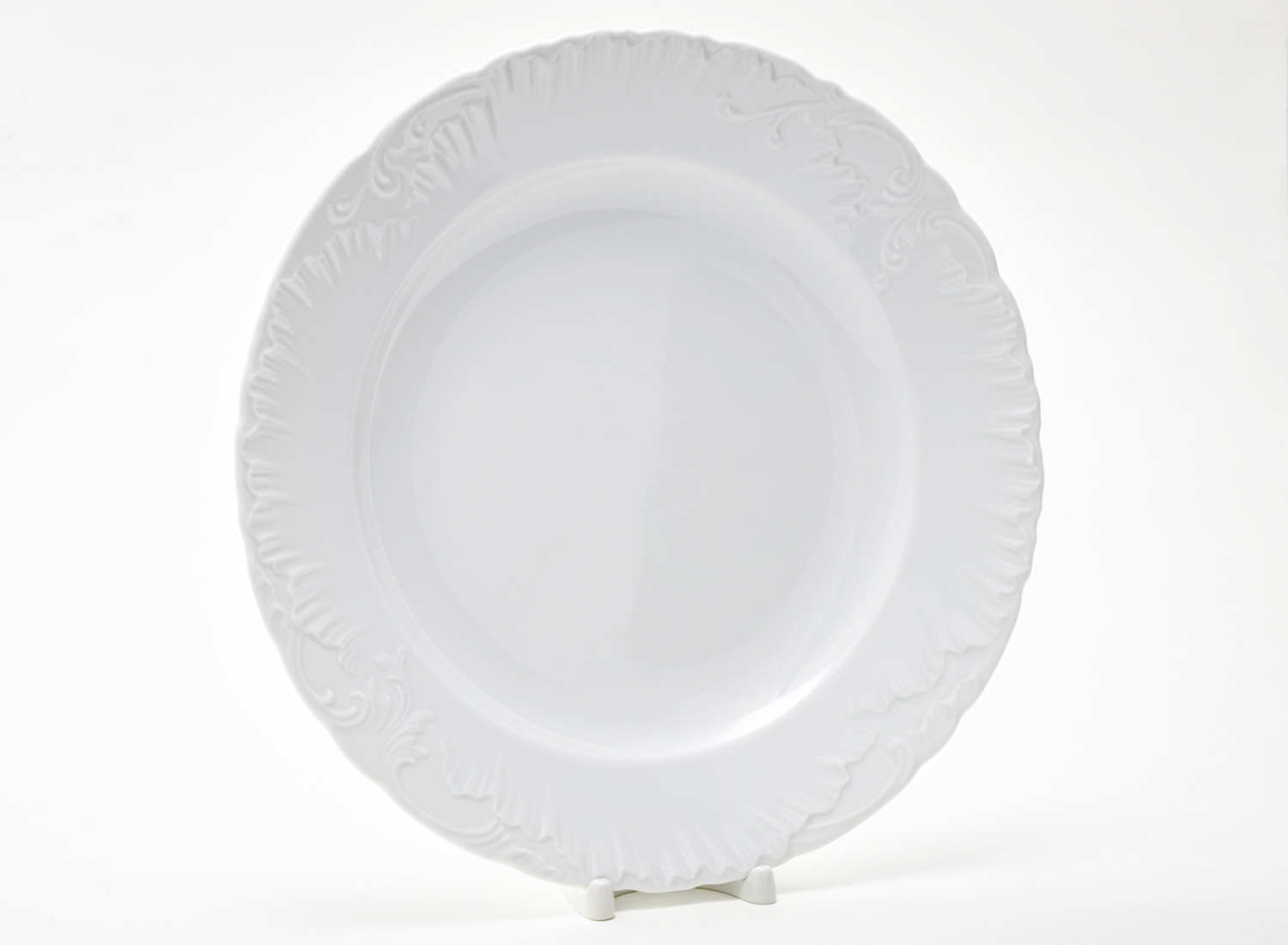 Блюдо круглое «Rococo» Форма: Repast. Фарфор. 290 мм.