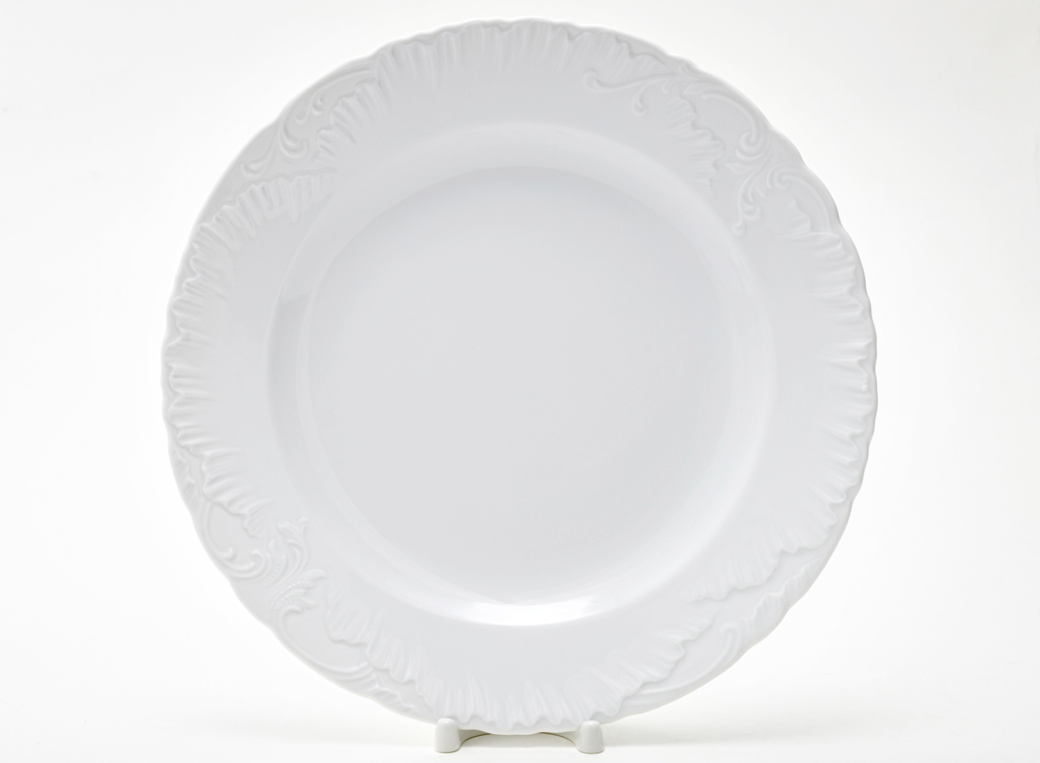 Блюдо круглое «Rococo» Форма: Repast. Фарфор. 290 мм.