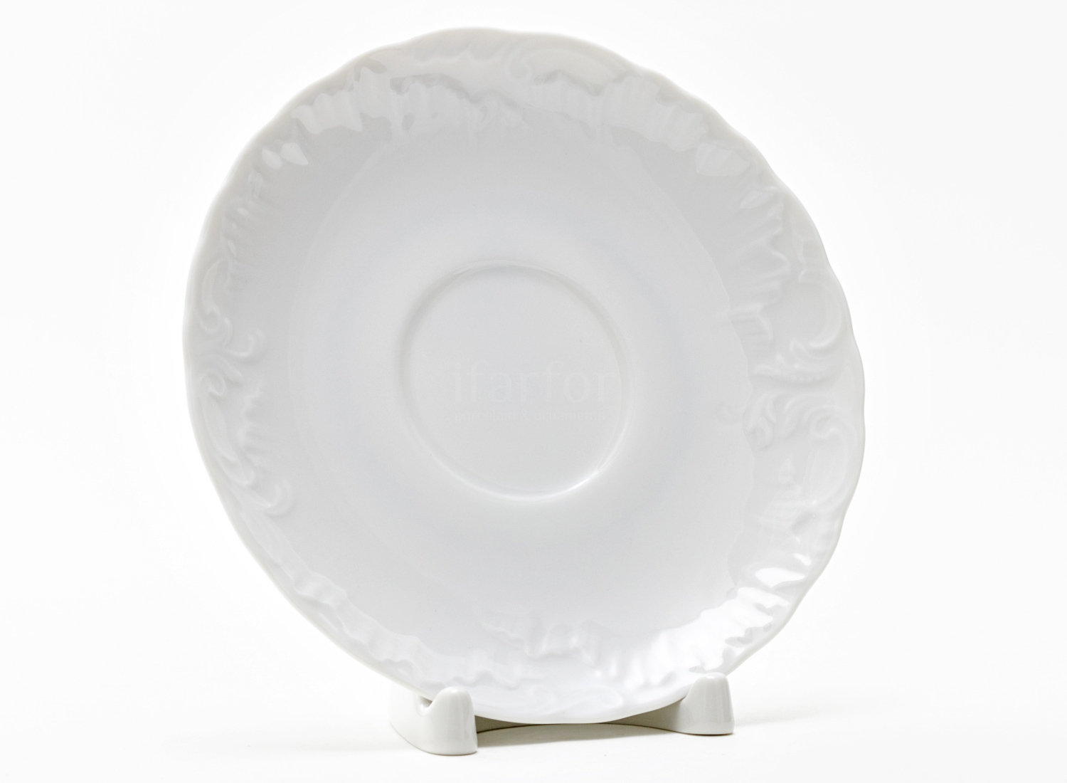 Блюдце чайное «Rococo» Форма: Repast. Фарфор. 150 мм.
