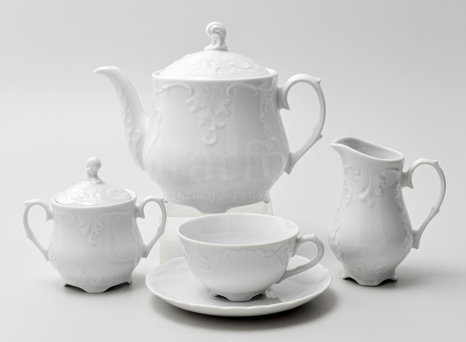 Сервиз чайный «Rococo» 6/15 Форма: Repast. Фарфор
