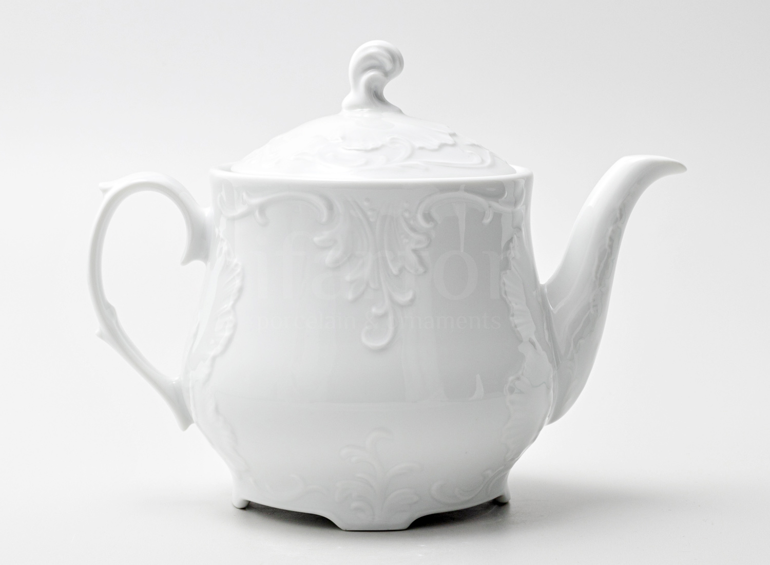 Чайник заварочный «Rococo» Форма: Repast. Фарфор. 1100 мл.