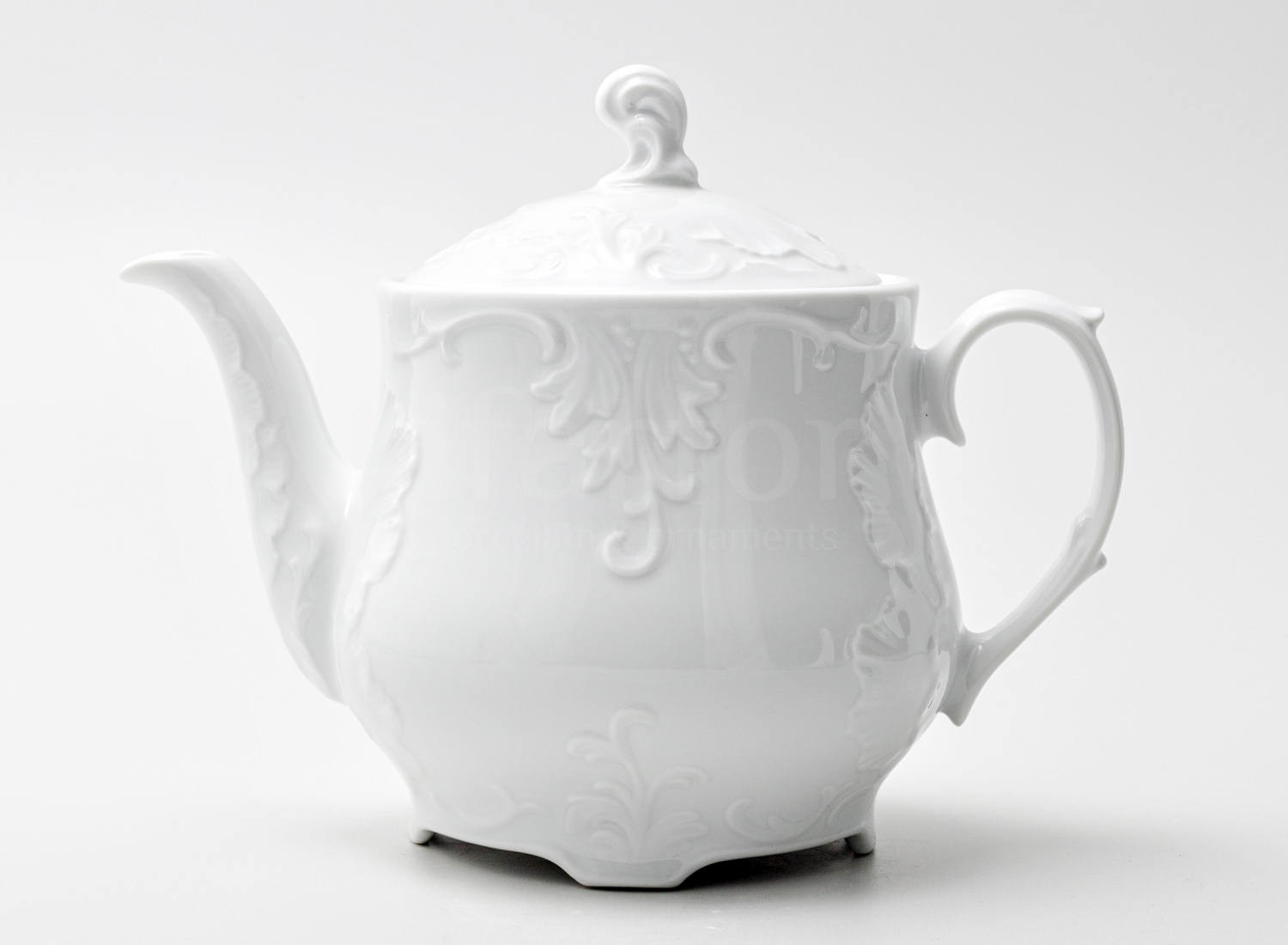 Чайник заварочный «Rococo» Форма: Repast. Фарфор. 1100 мл.