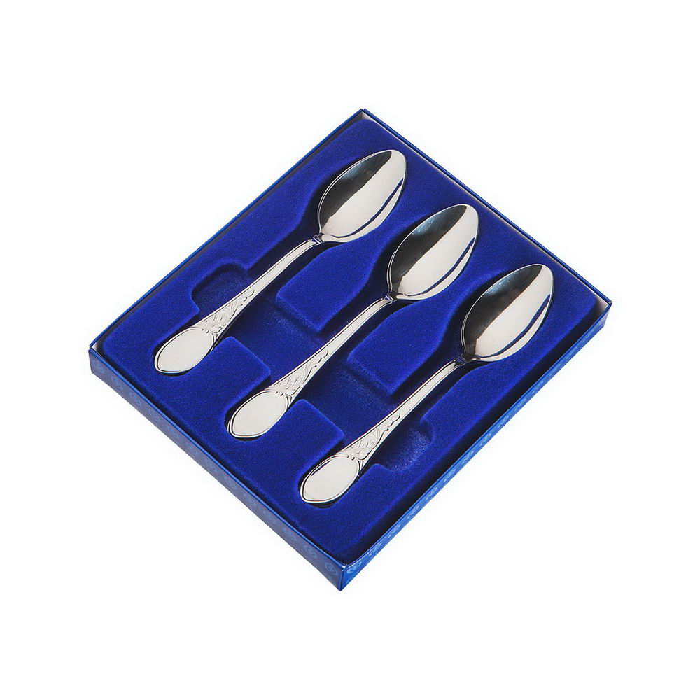 Набор столовых приборов «Без декорирования» 6/6 Форма: Нижегородский. Нержавеющая сталь. 145 x 26 мм.