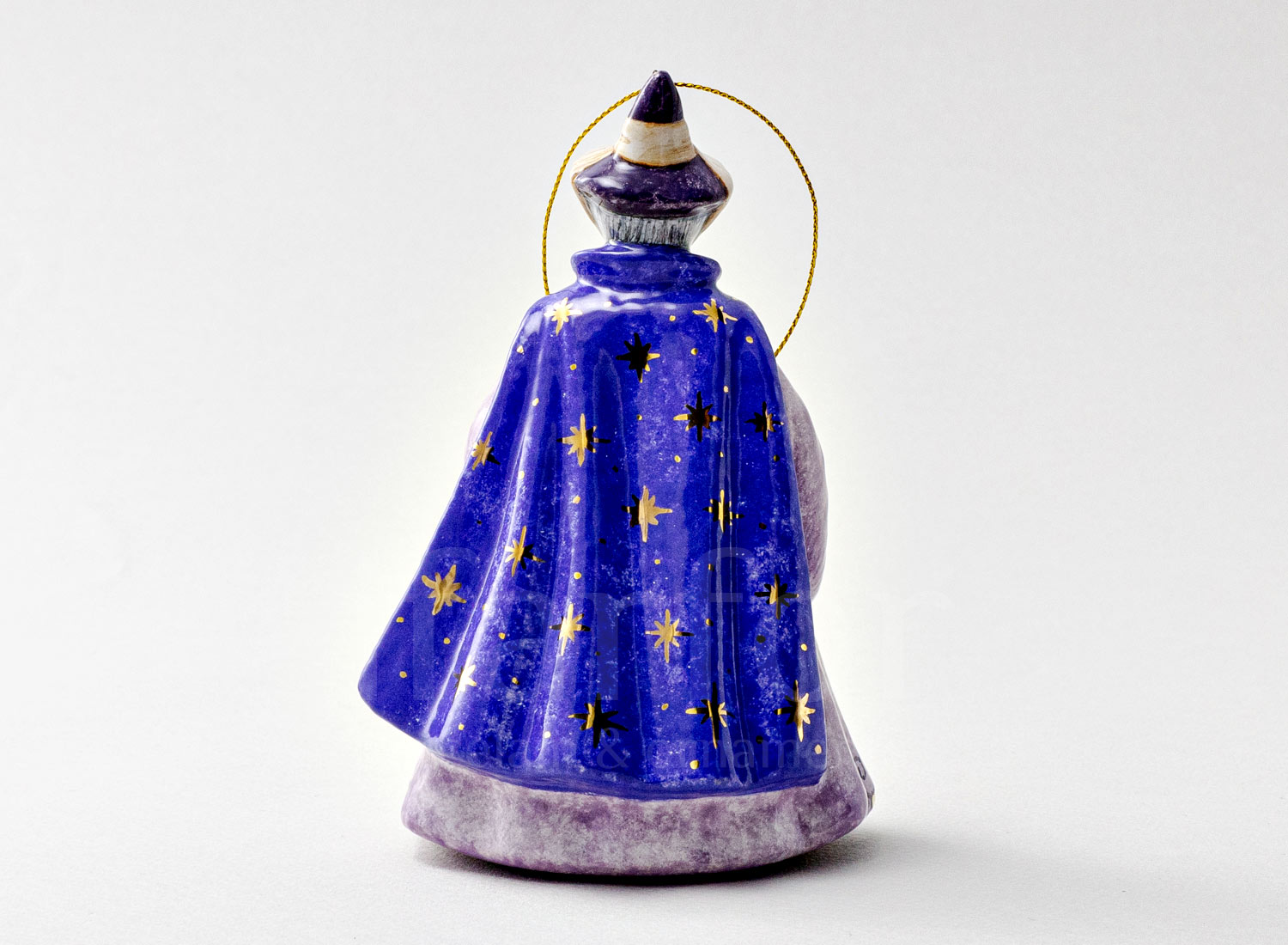 Елочная игрушка «Фея» Форма: Фея. Майолика. 85 x 130 мм.