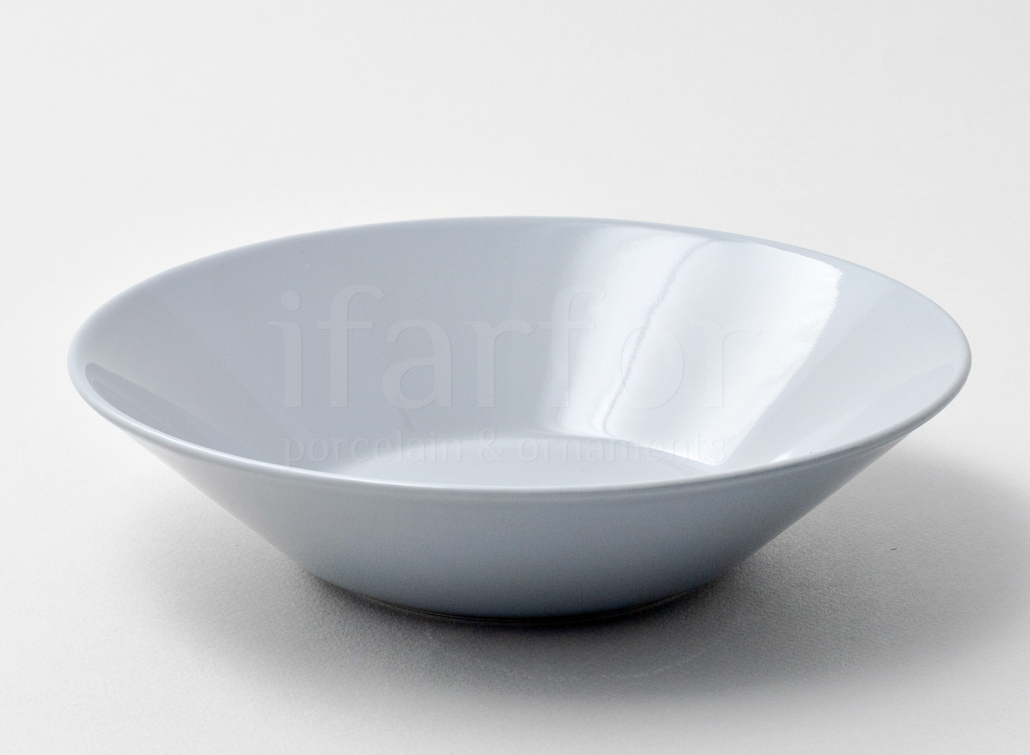 Тарелка глубокая «Teema (серая)» Фарфор. 210 мм.