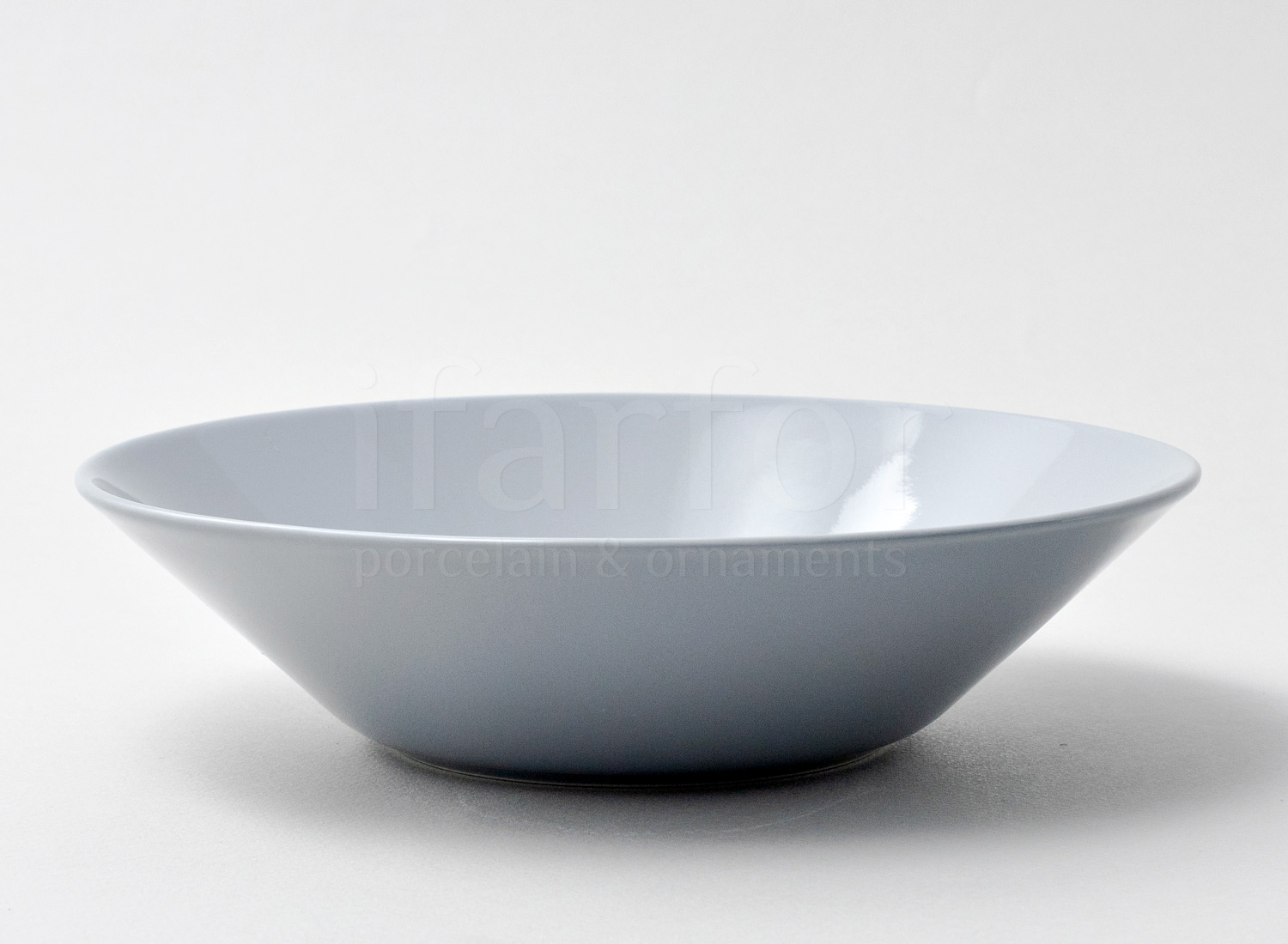 Тарелка глубокая «Teema (серая)» Фарфор. 210 мм.