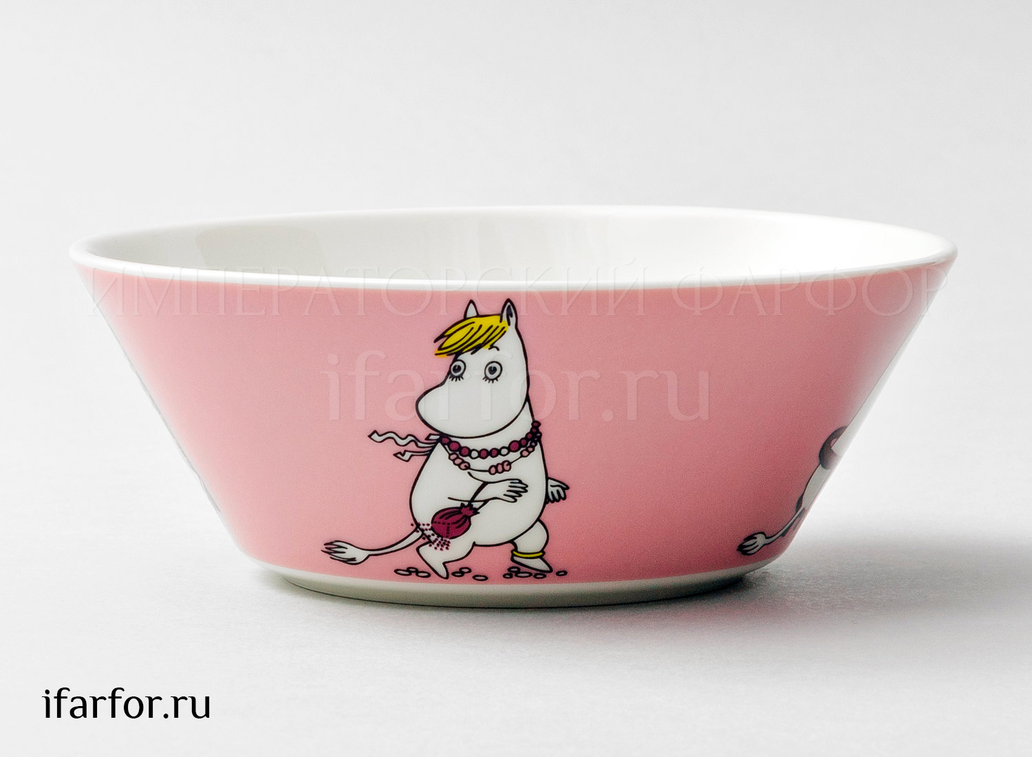 Пиала «Фрекен Снорк» Форма: Arabia MOOMIN. Фарфор. 150 мм.