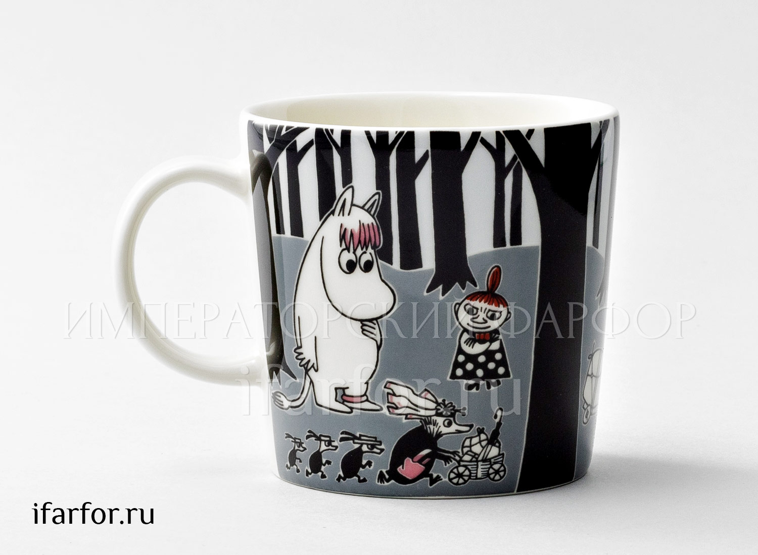 Кружка «Приключение» Форма: Arabia MOOMIN. Фарфор. 300 мл.