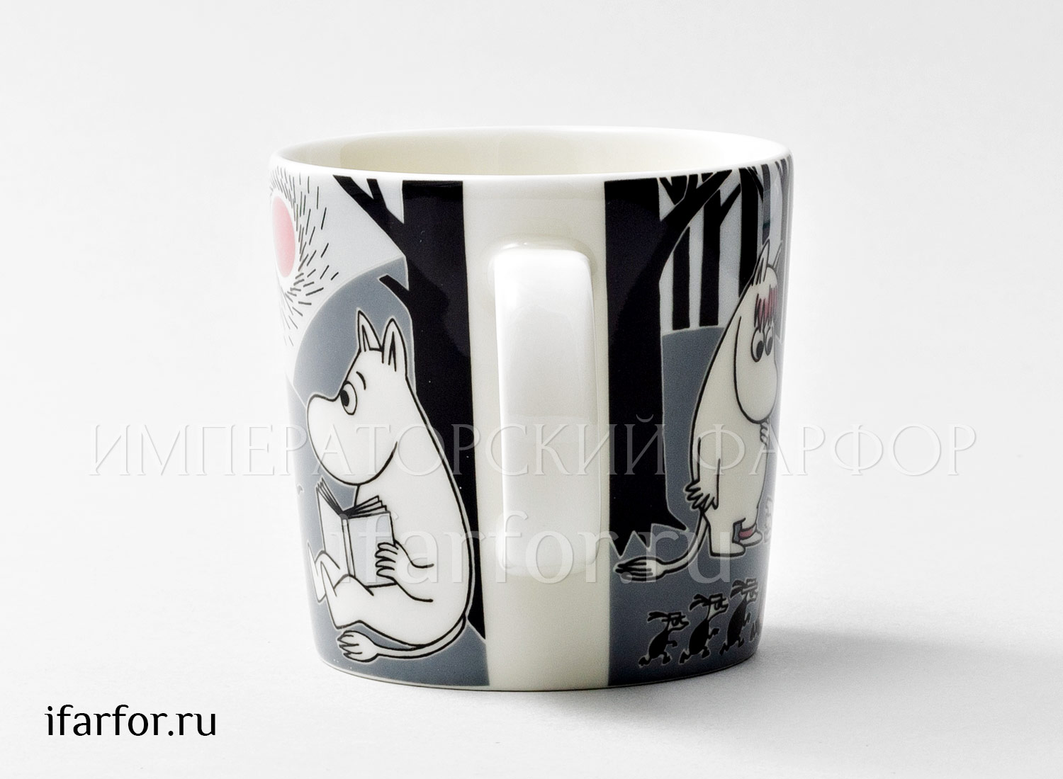 Кружка «Приключение» Форма: Arabia MOOMIN. Фарфор. 300 мл.