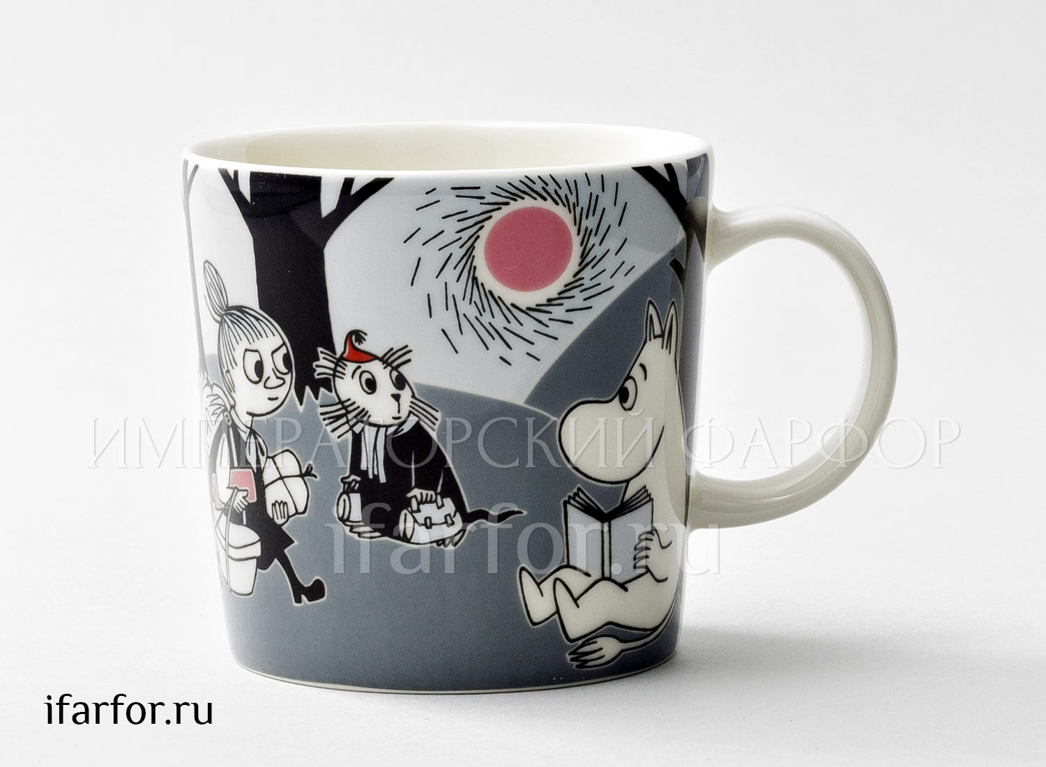 Кружка «Приключение» Форма: Arabia MOOMIN. Фарфор. 300 мл.