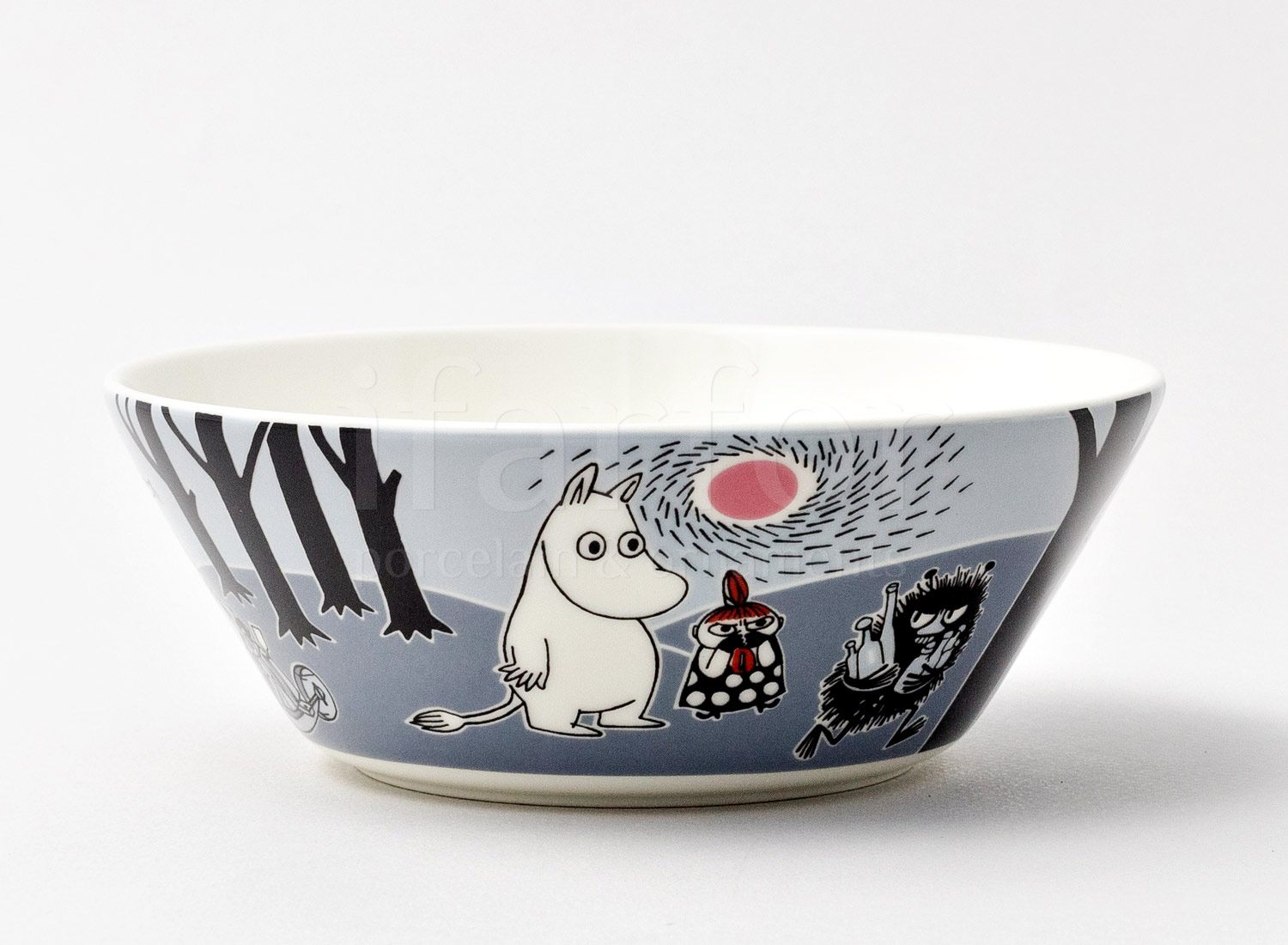 Пиала «Приключение» Форма: Arabia MOOMIN. Фарфор. 150 мм.