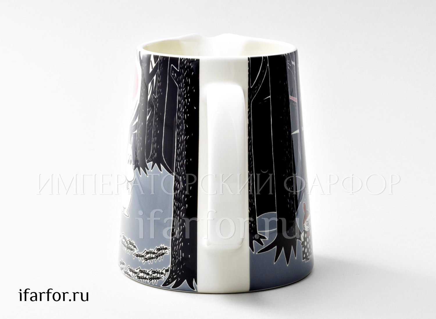 Кувшин «Приключение» Форма: Arabia MOOMIN. Фарфор. 125 x 123 x 145 мм.