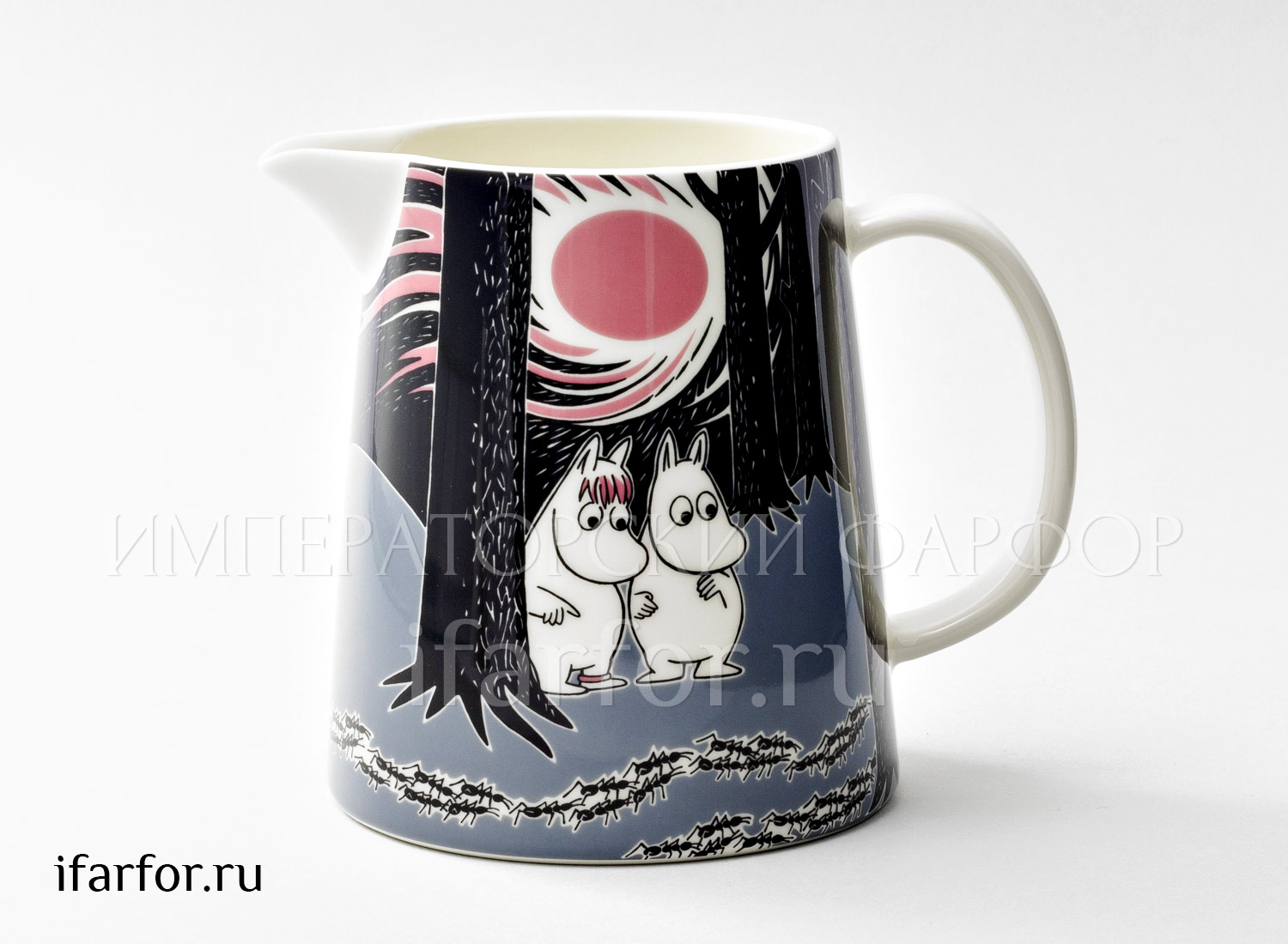 Кувшин «Приключение» Форма: Arabia MOOMIN. Фарфор. 125 x 123 x 145 мм.
