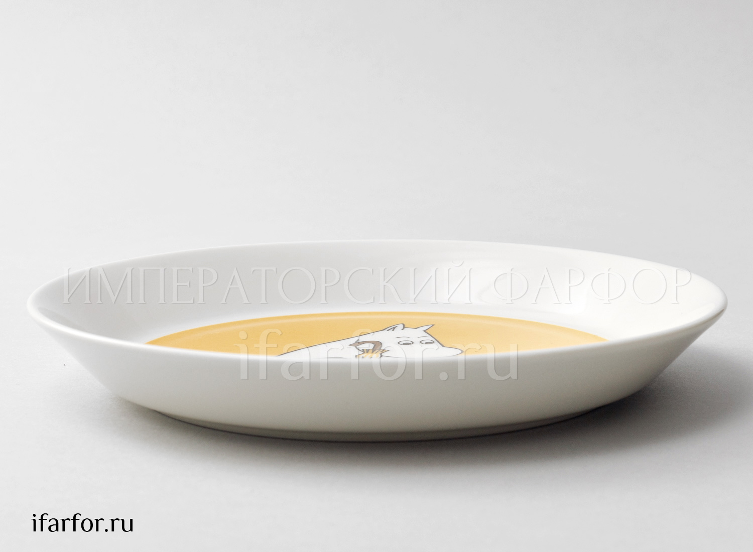 Тарелка «Муми-мама» Фарфор. 190 мм.