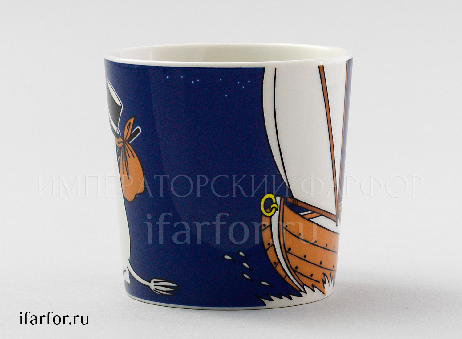 Кружка «Муми-папа» Форма: Arabia MOOMIN. Фарфор. 300 мл.
