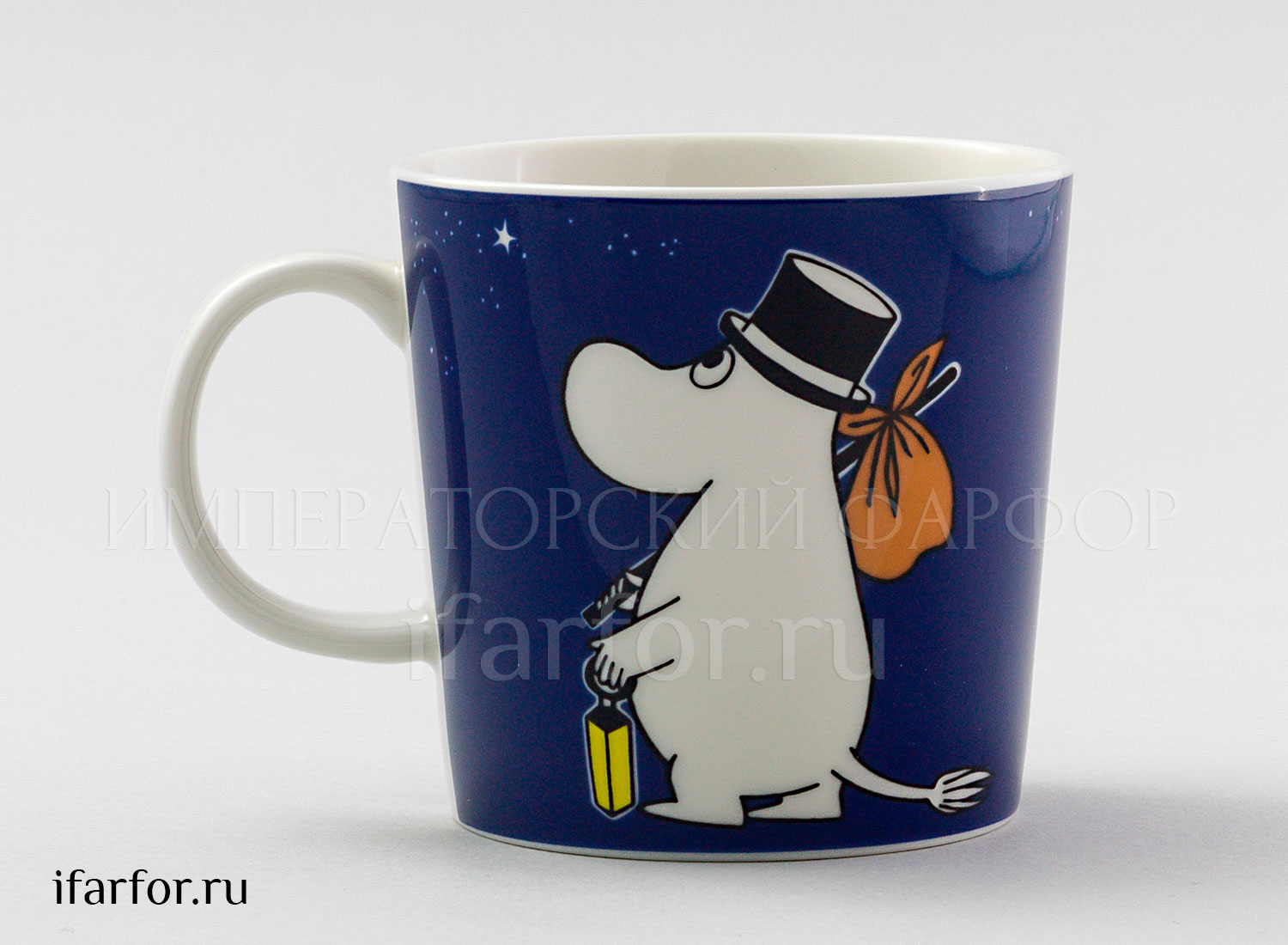 Кружка «Муми-папа» Форма: Arabia MOOMIN. Фарфор. 300 мл.