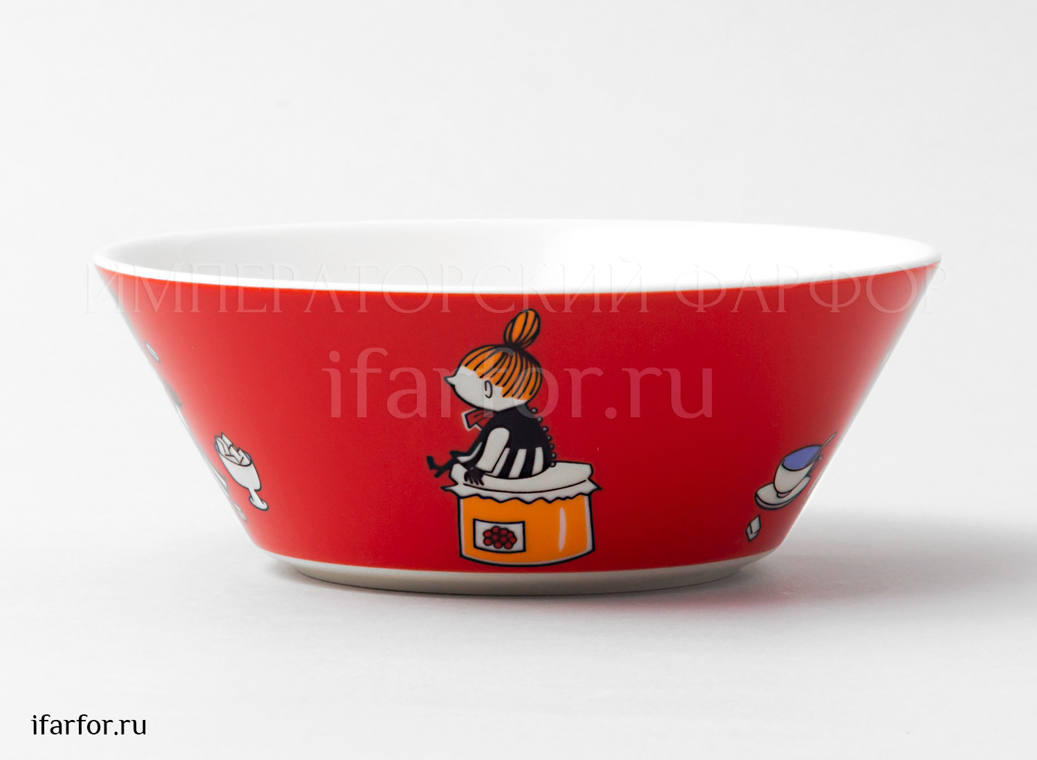 Пиала «Малышка Мю» Форма: Arabia MOOMIN. Фарфор. 150 мм.